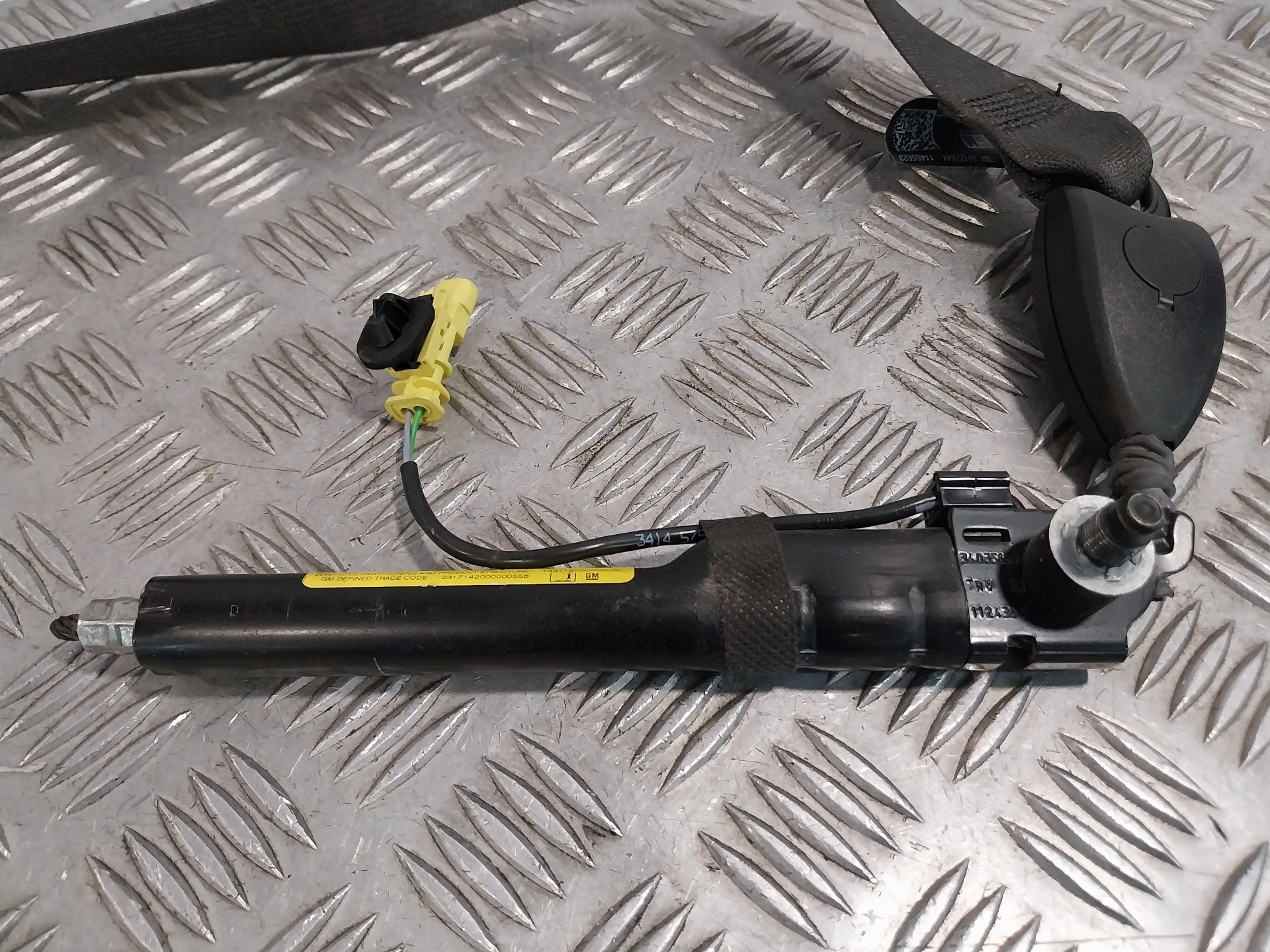 Cinturon Seguridad Delantero Izquierdo para Opel Adam