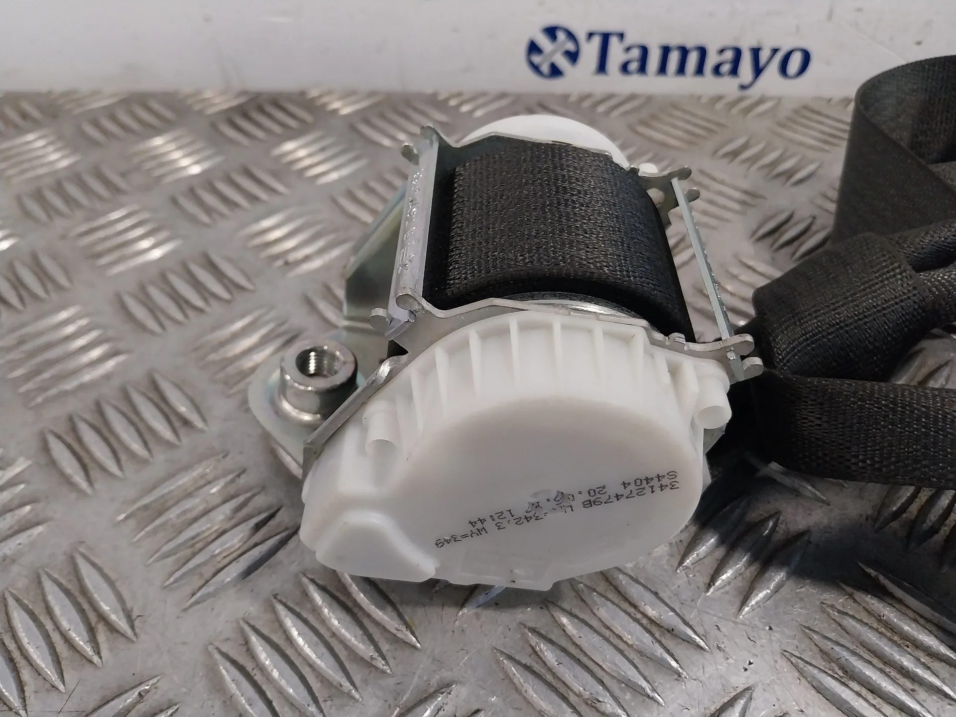 Cinturon Seguridad Trasero Izquierdo para Opel Adam