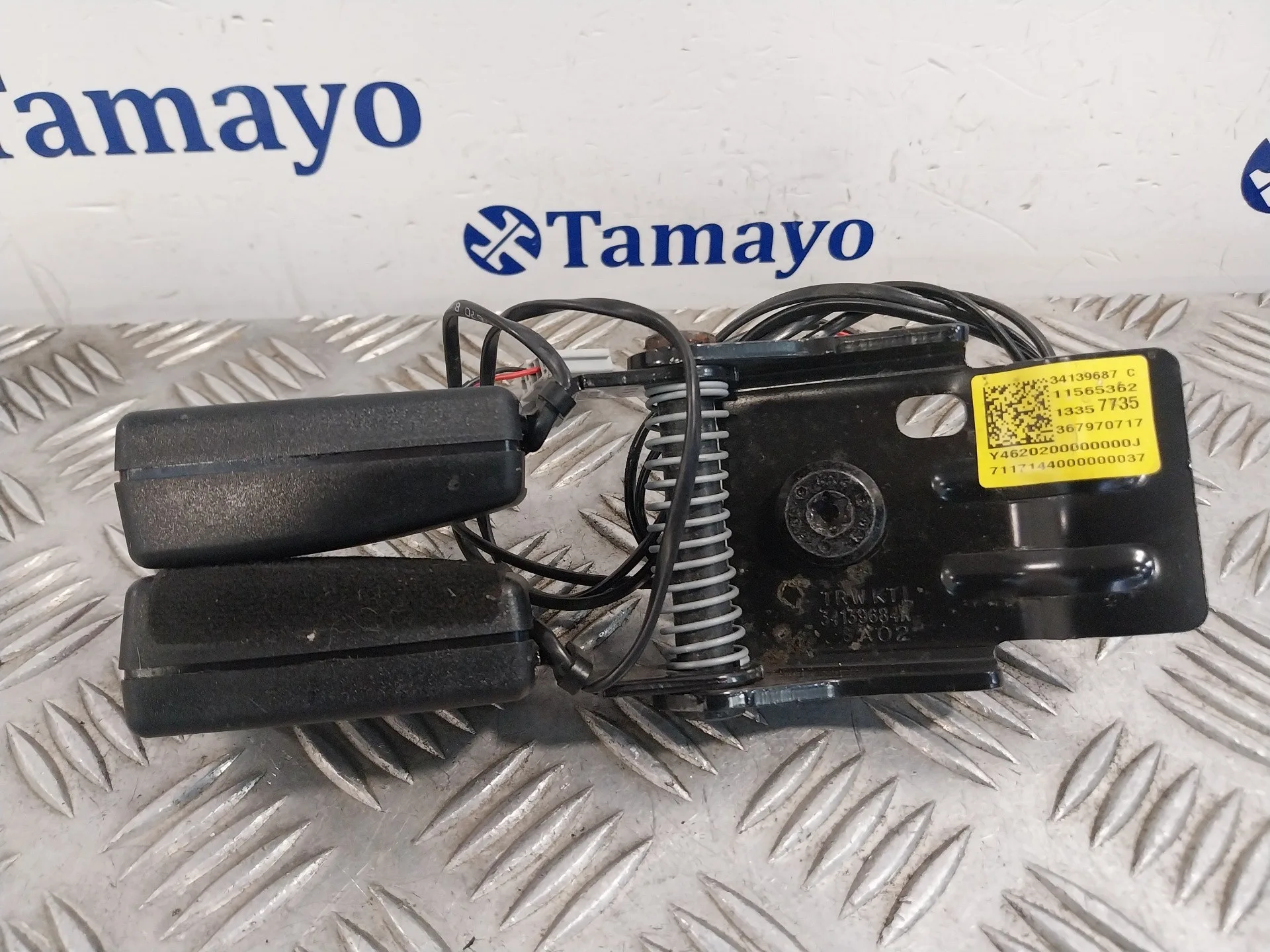 Enganche Cinturon Trasero Central para Opel Adam
