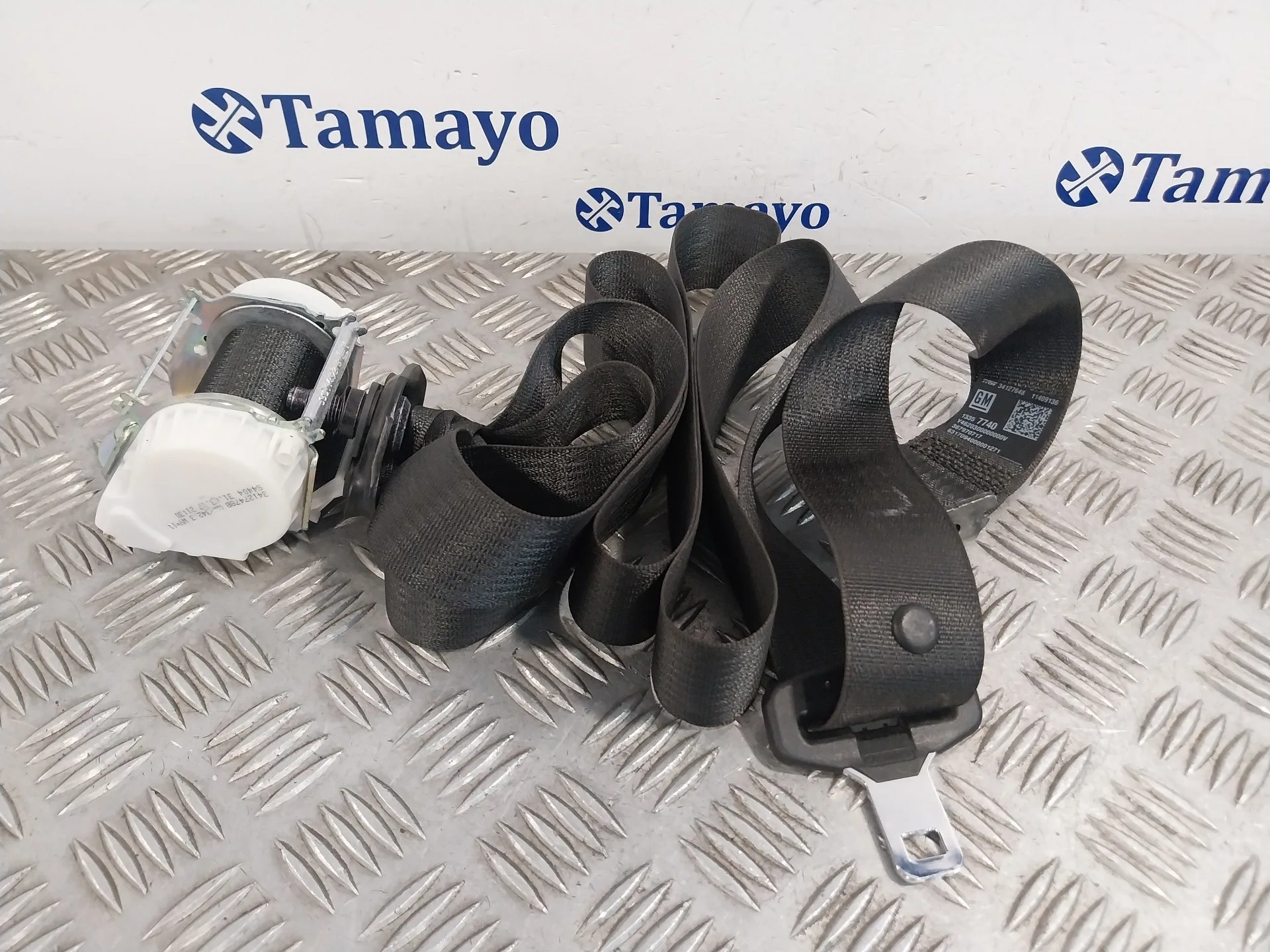 Cinturon Seguridad Trasero Derecho para Opel Adam
