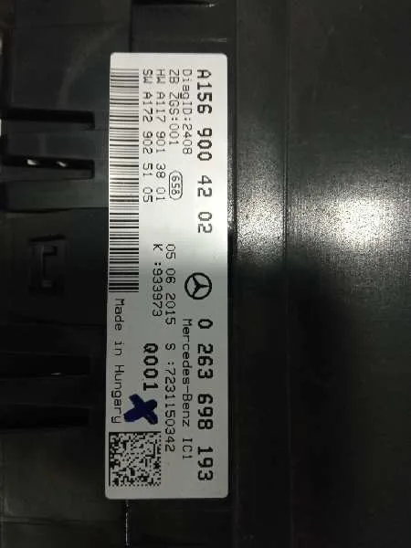 Cuadro Instrumentos para Mercedes-Benz Clase Gla (W156)