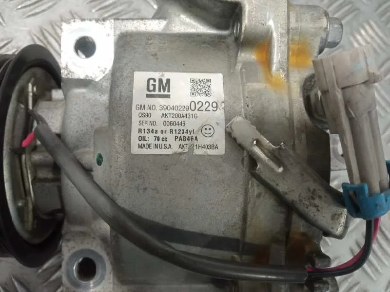 Compresor Aire Acondicionado para Opel Adam