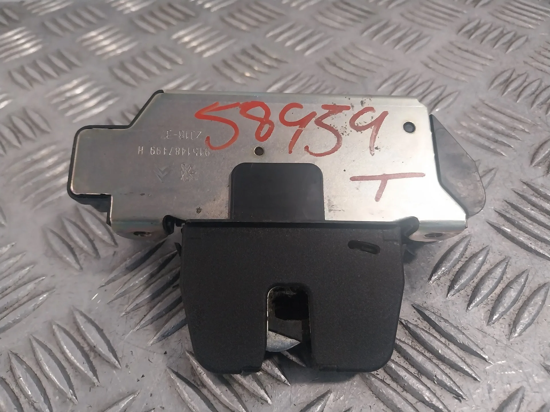 Cerradura Maletero / Porton para Fiat Scudo Combi (272)