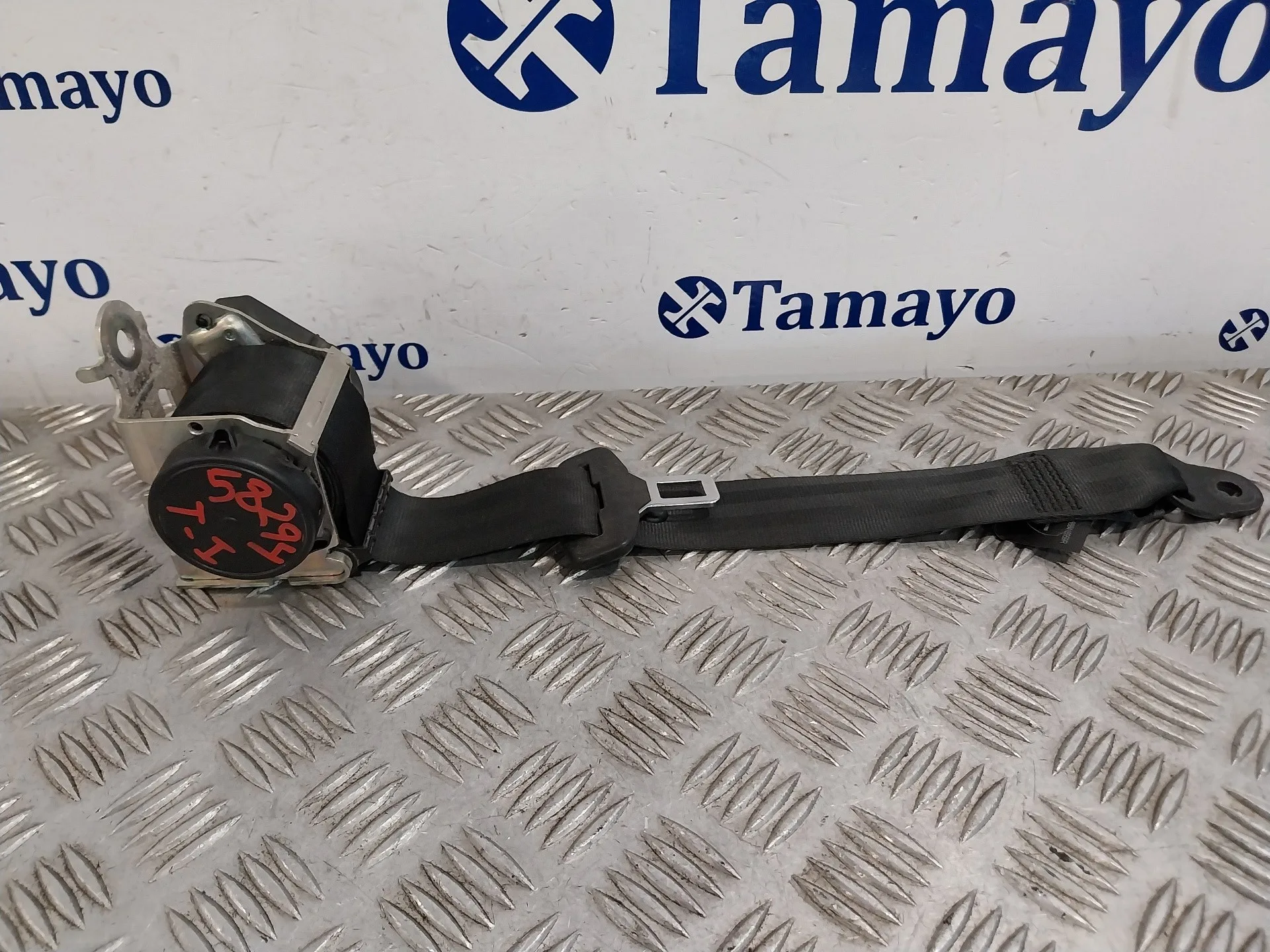 Cinturon Seguridad Trasero Izquierdo para Dacia Sandero