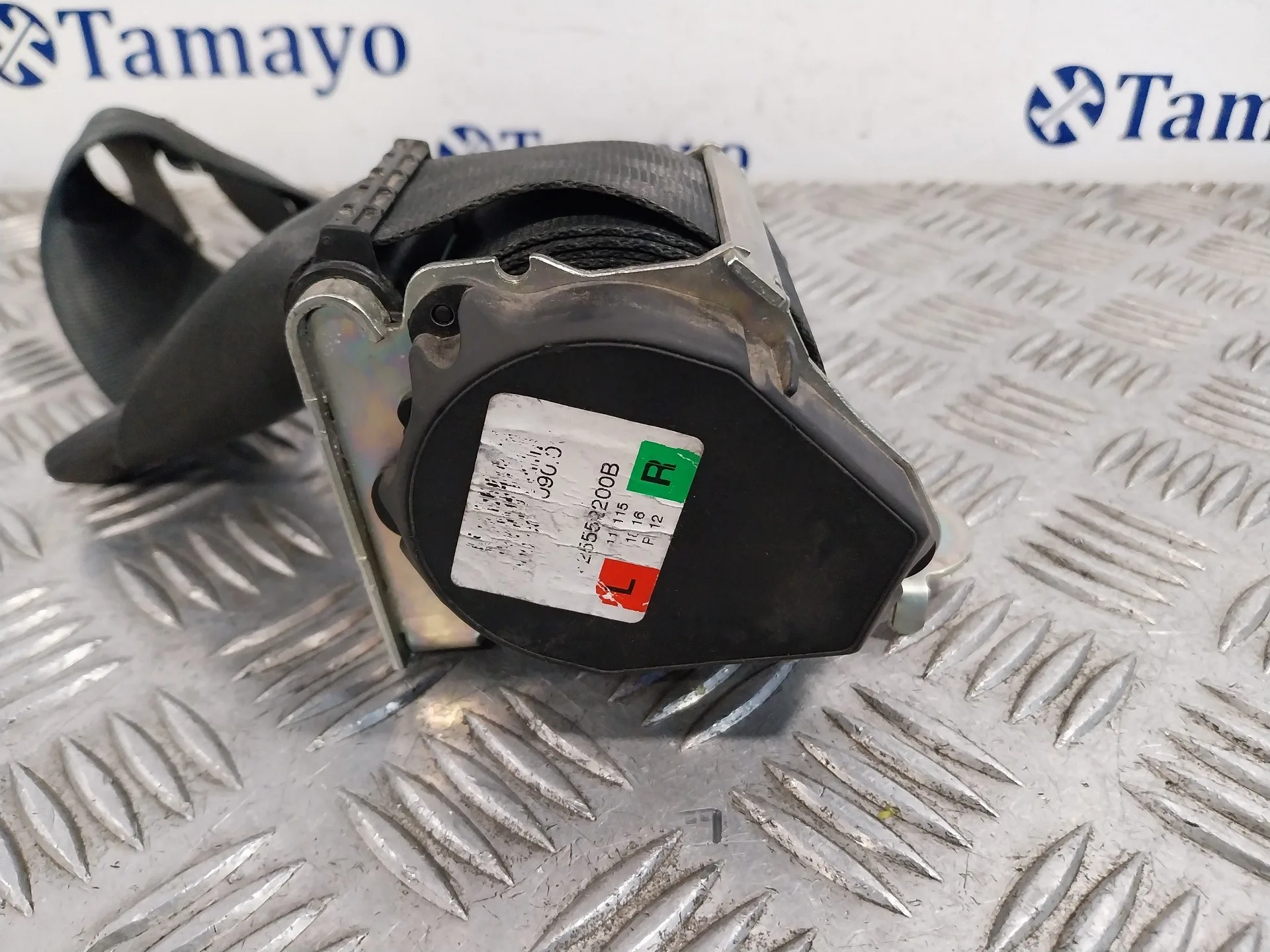 Cinturon Seguridad Trasero Derecho para Dacia Sandero