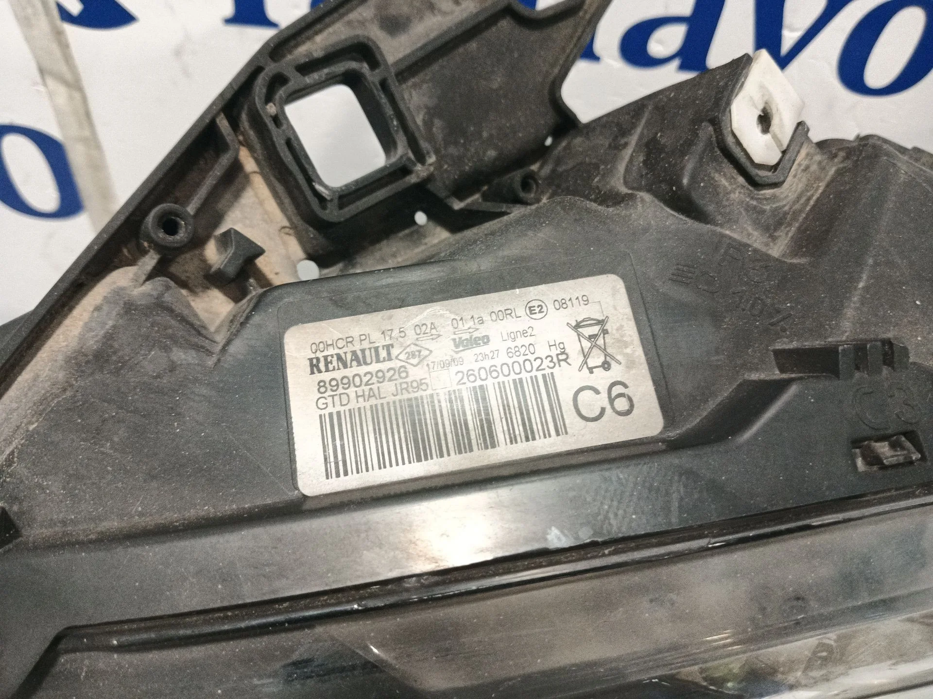 Faro Izquierdo para Renault Scenic Iii