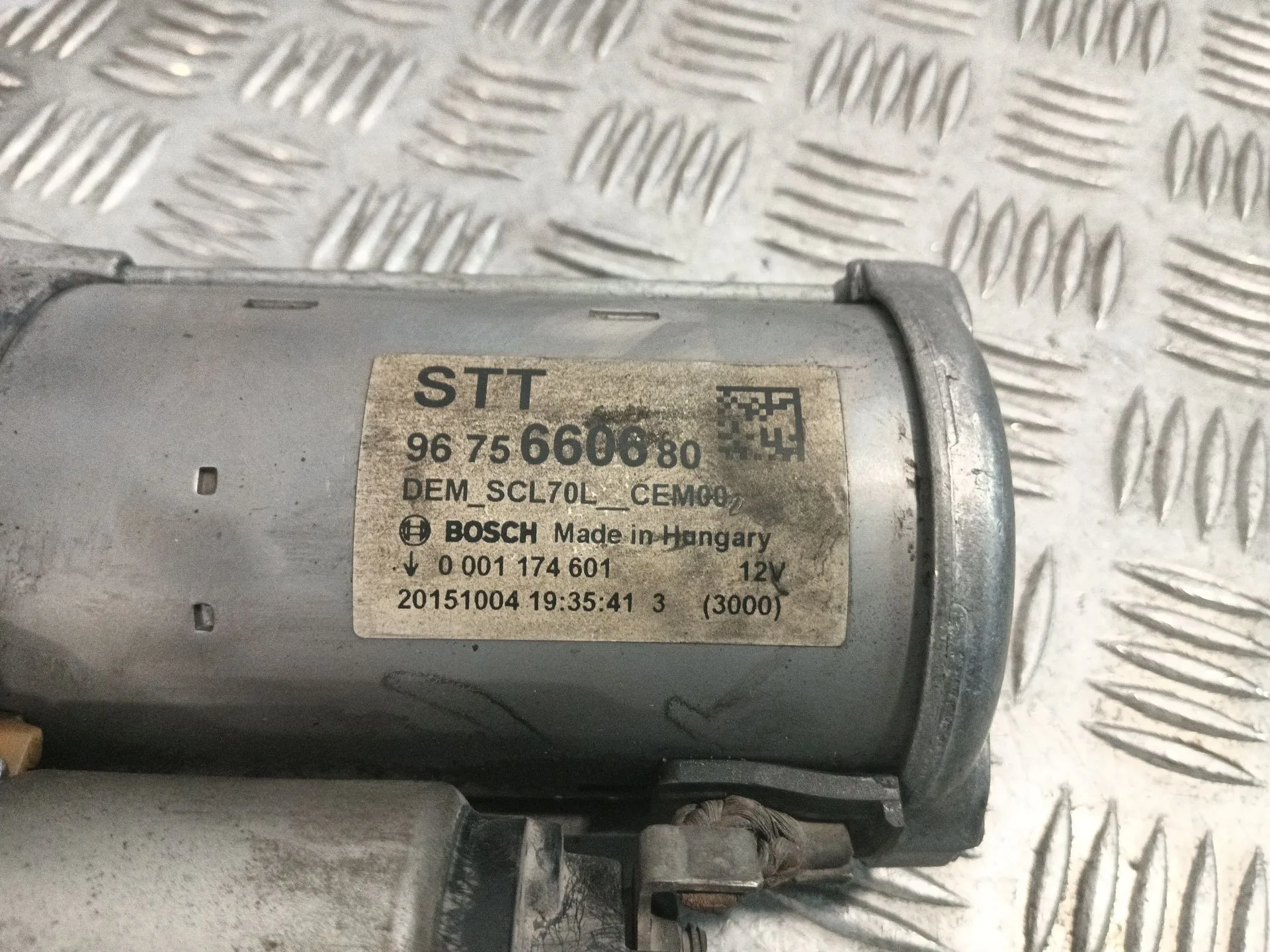Motor Arranque para Citroën C4 Cactus
