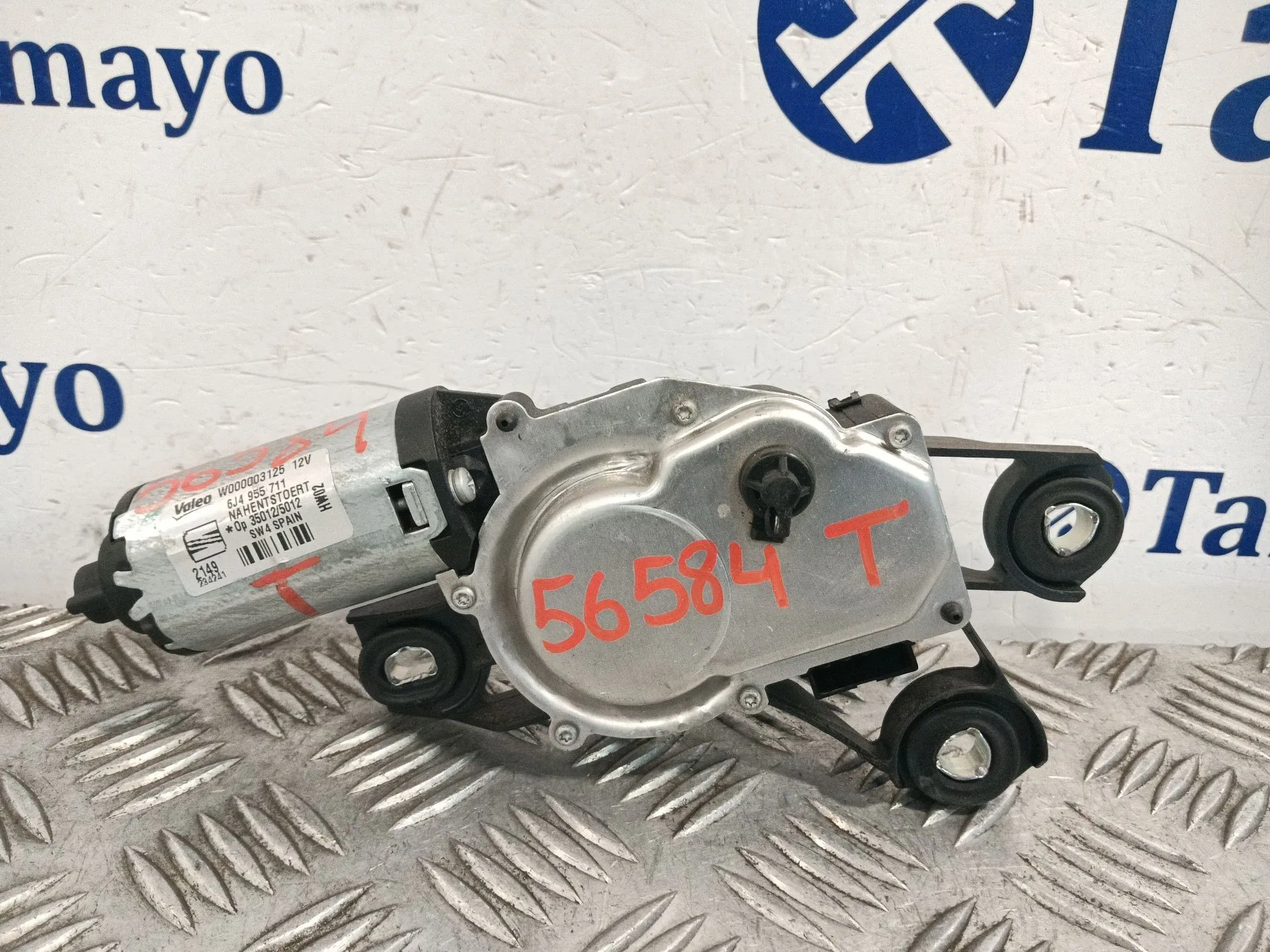 Motor Limpia Trasero para Seat Ibiza Sc (6J1)