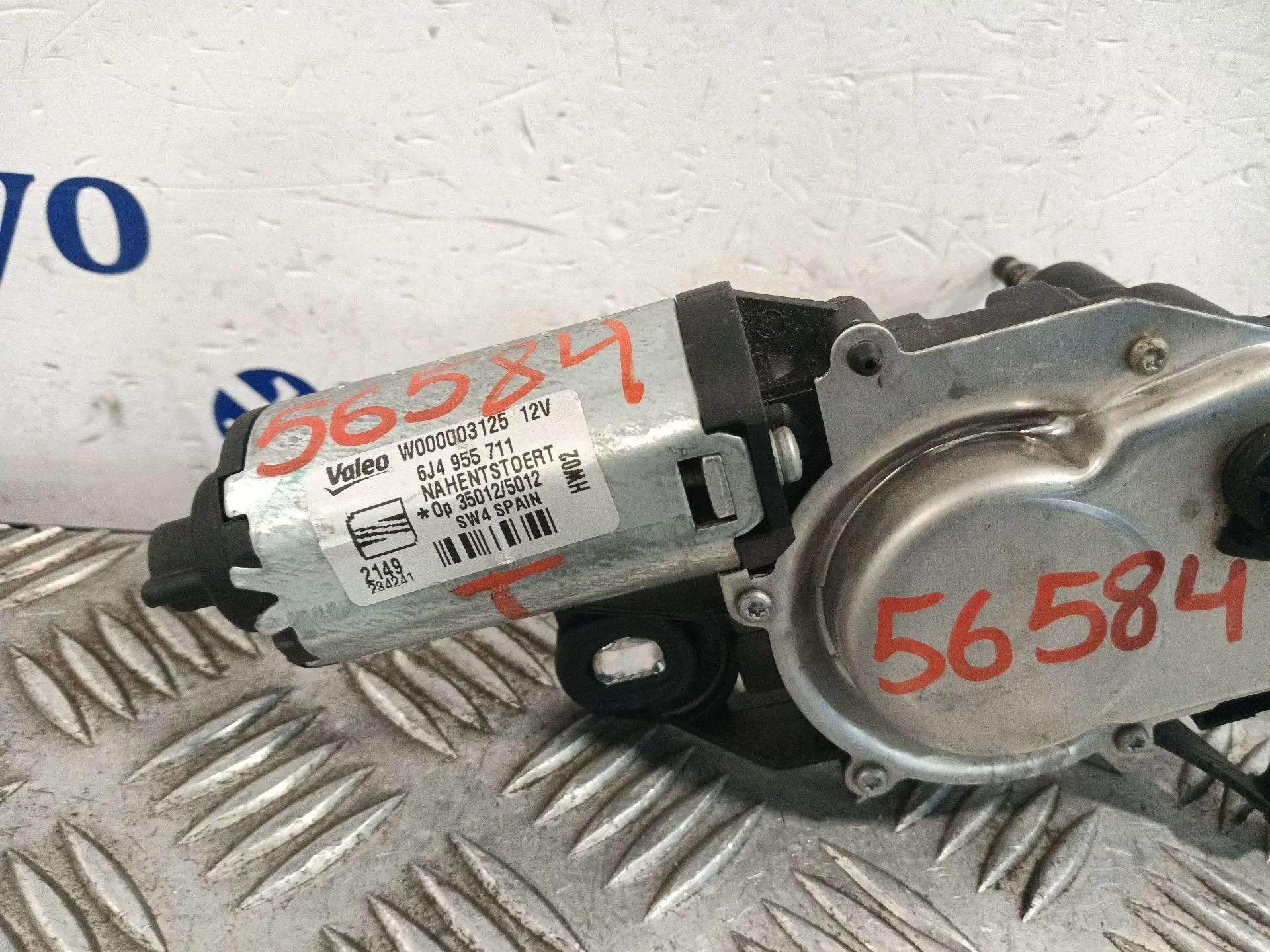 Motor Limpia Trasero para Seat Ibiza Sc (6J1)