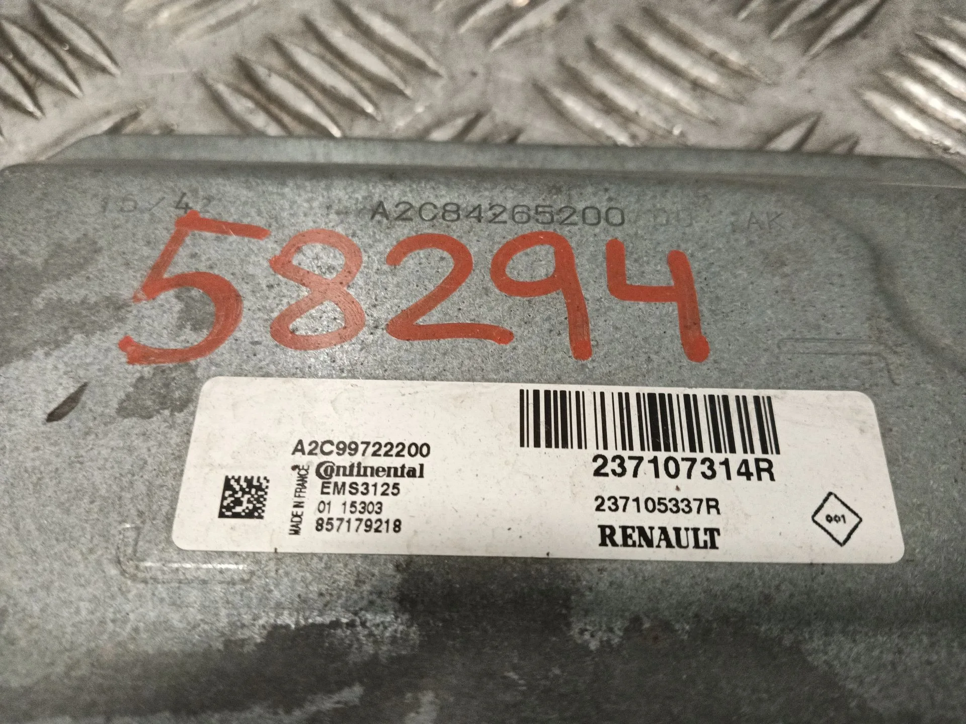 Centralita Motor Uce para Dacia Sandero