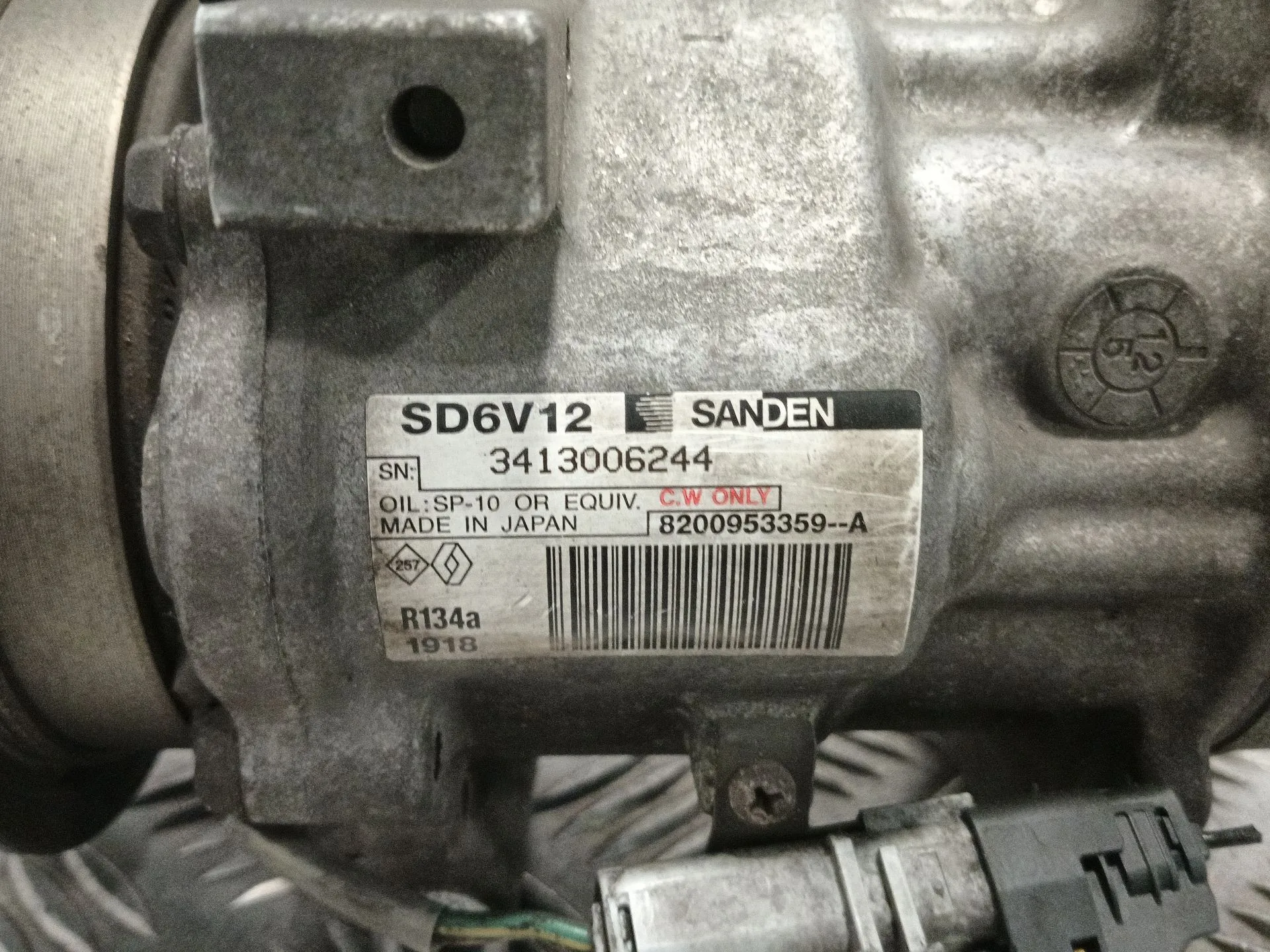 Compresor Aire Acondicionado para Ford Ka (Ru8)