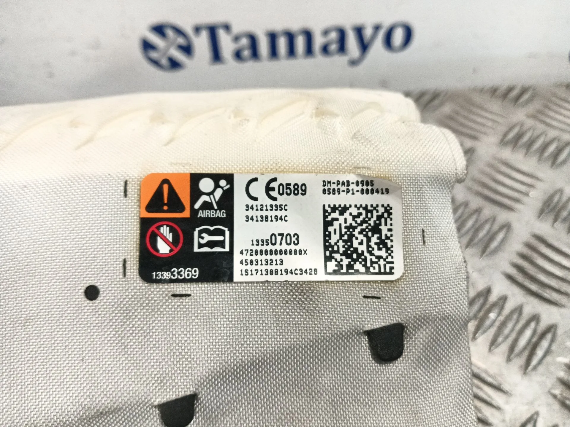 Airbag Delantero Derecho para Opel Adam