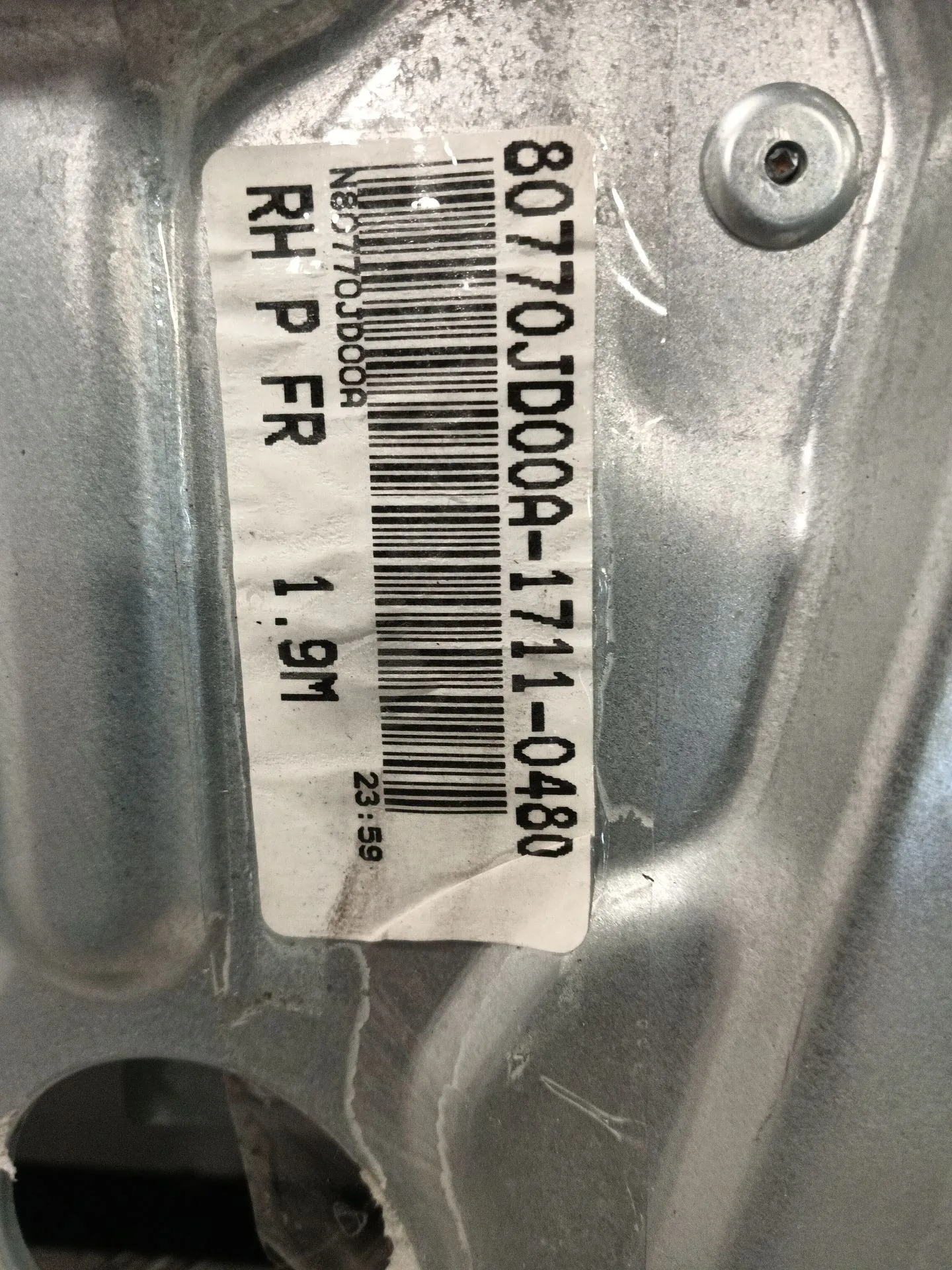 Elevalunas Delantero Derecho para Nissan Qashqai (J10)