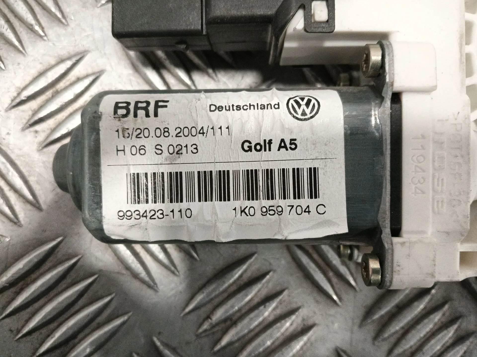 Elevalunas Trasero Derecho para Volkswagen Golf V Berlina (1K1)