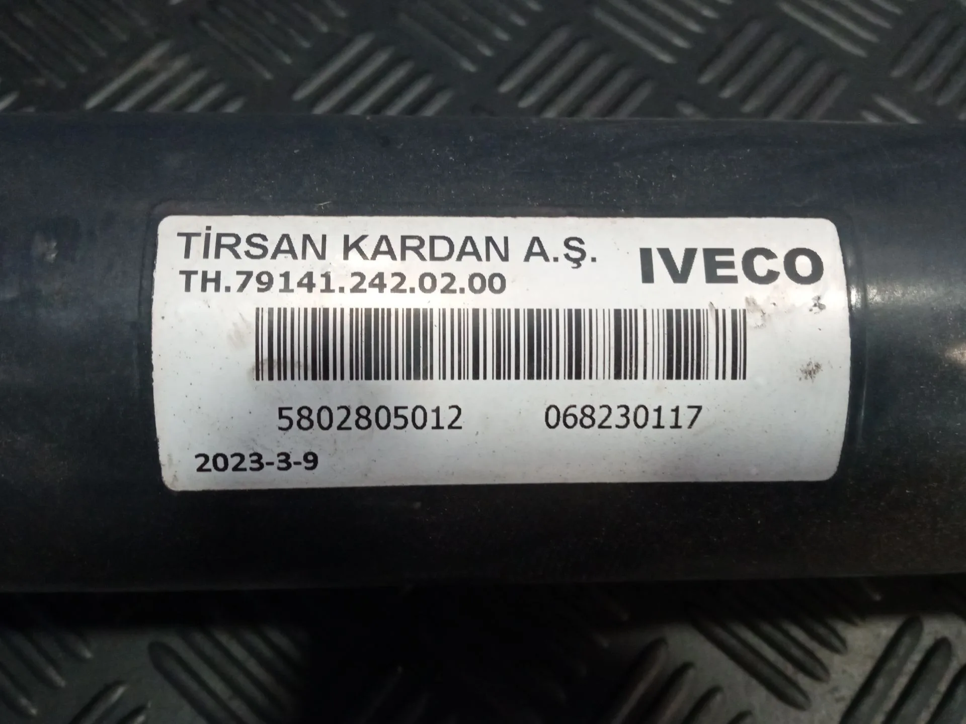 Cardan para Iveco Daily Vi