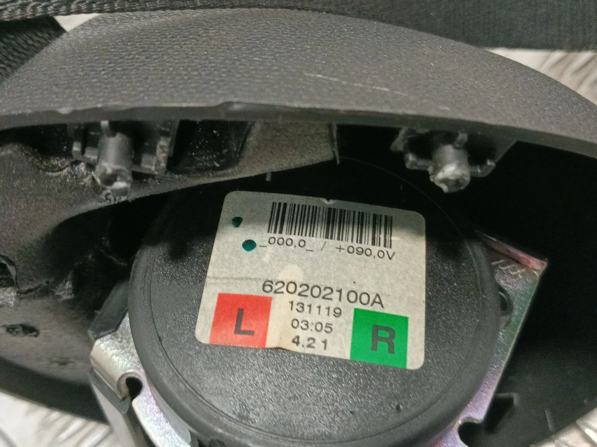 Cinturon Seguridad Trasero Izquierdo para Mini Mini Countryman (R60)