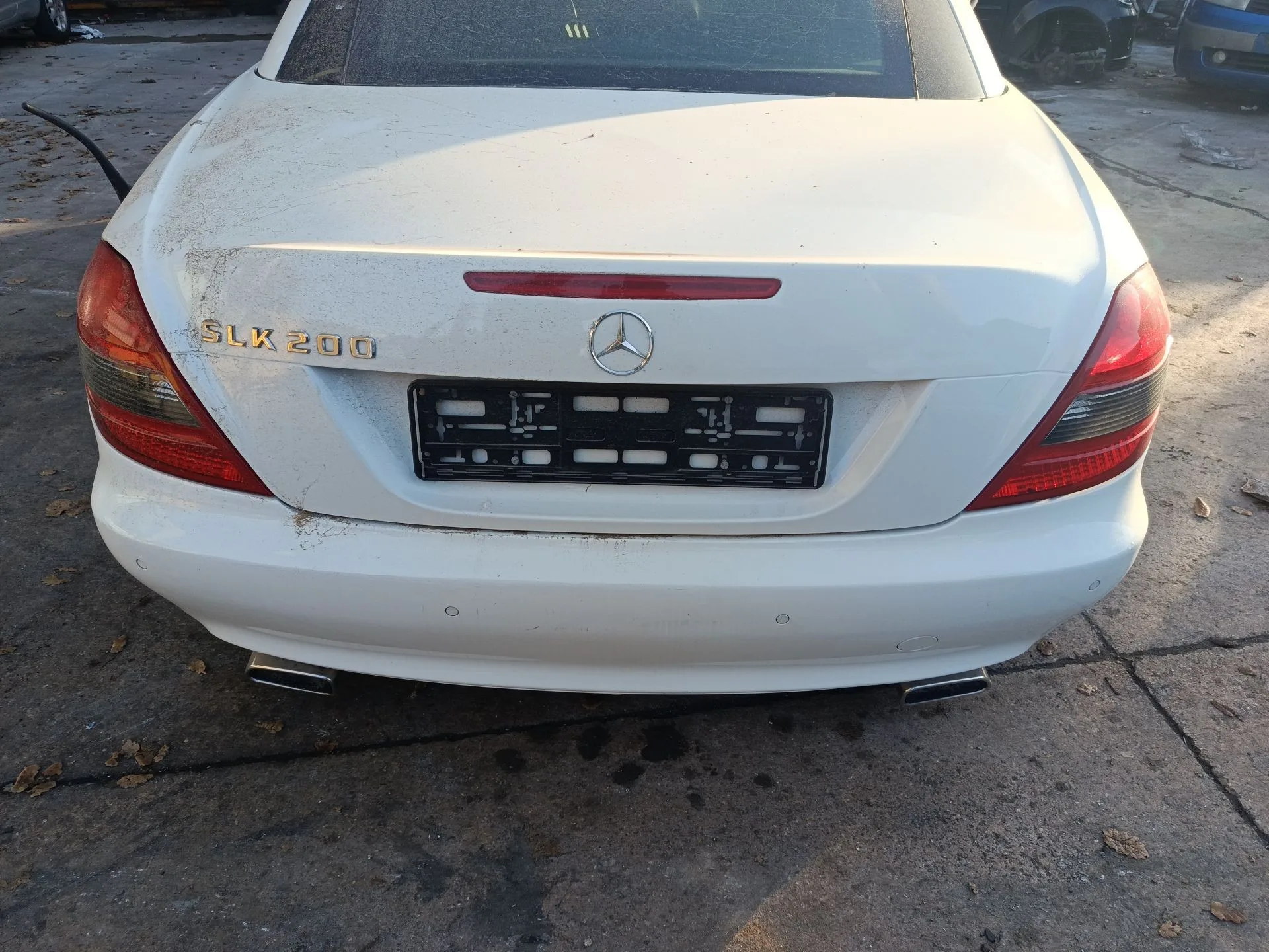 Refuerzo Paragolpes Trasero para Mercedes-Benz Slk (R171)