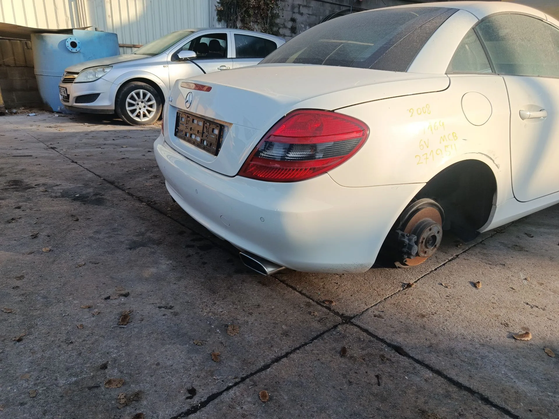 Paragolpes Trasero para Mercedes-Benz Slk (R171)