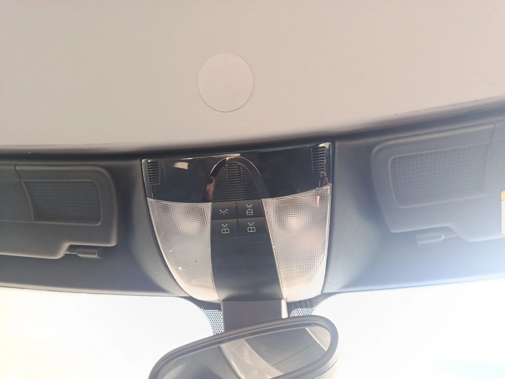 Luz Interior Delantera Central para Mercedes-Benz Slk (R171)