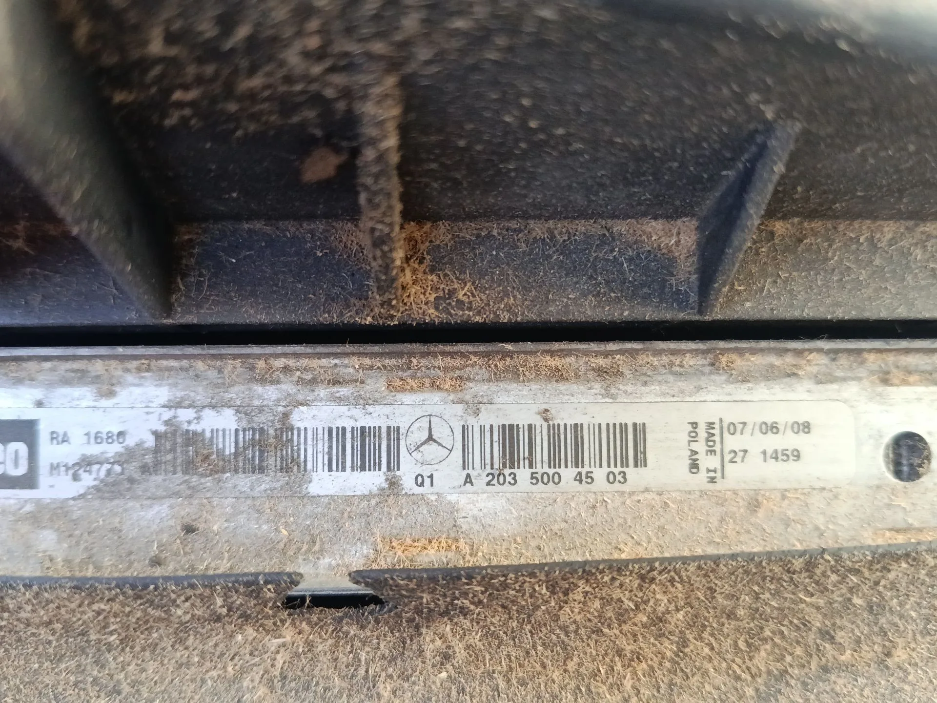 Radiador Agua para Mercedes-Benz Slk (R171)