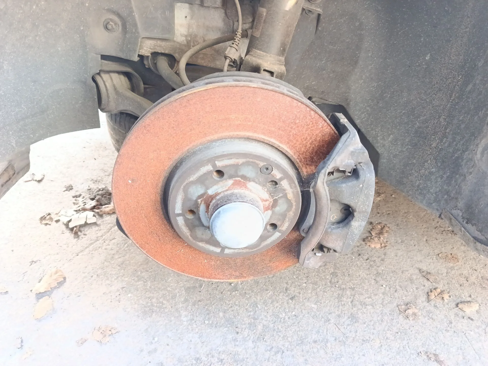 Disco Freno Delantero Izquierdo para Mercedes-Benz Slk (R171)