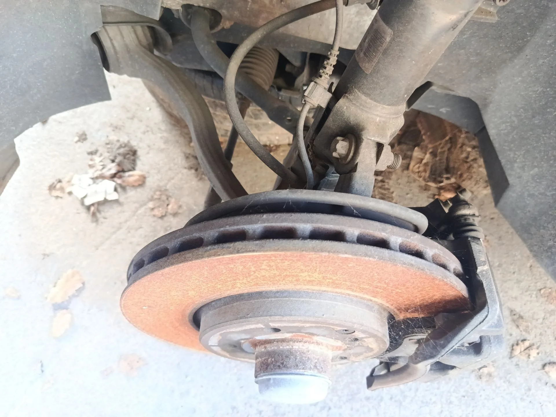 Disco Freno Delantero Izquierdo para Mercedes-Benz Slk (R171)