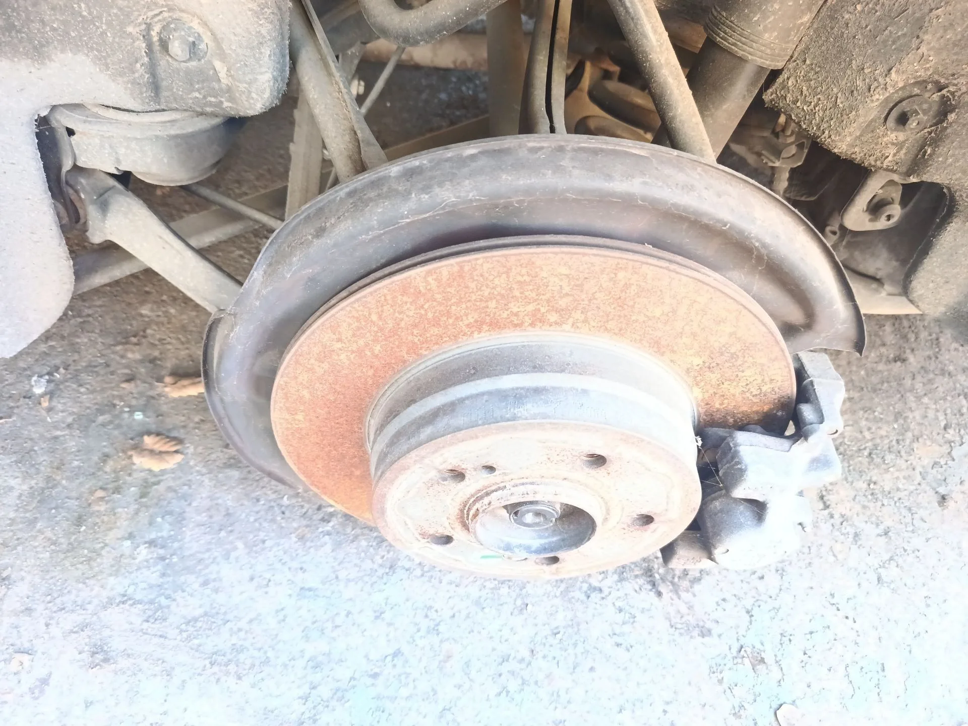 Disco Freno Trasero Izquierdo para Mercedes-Benz Slk (R171)