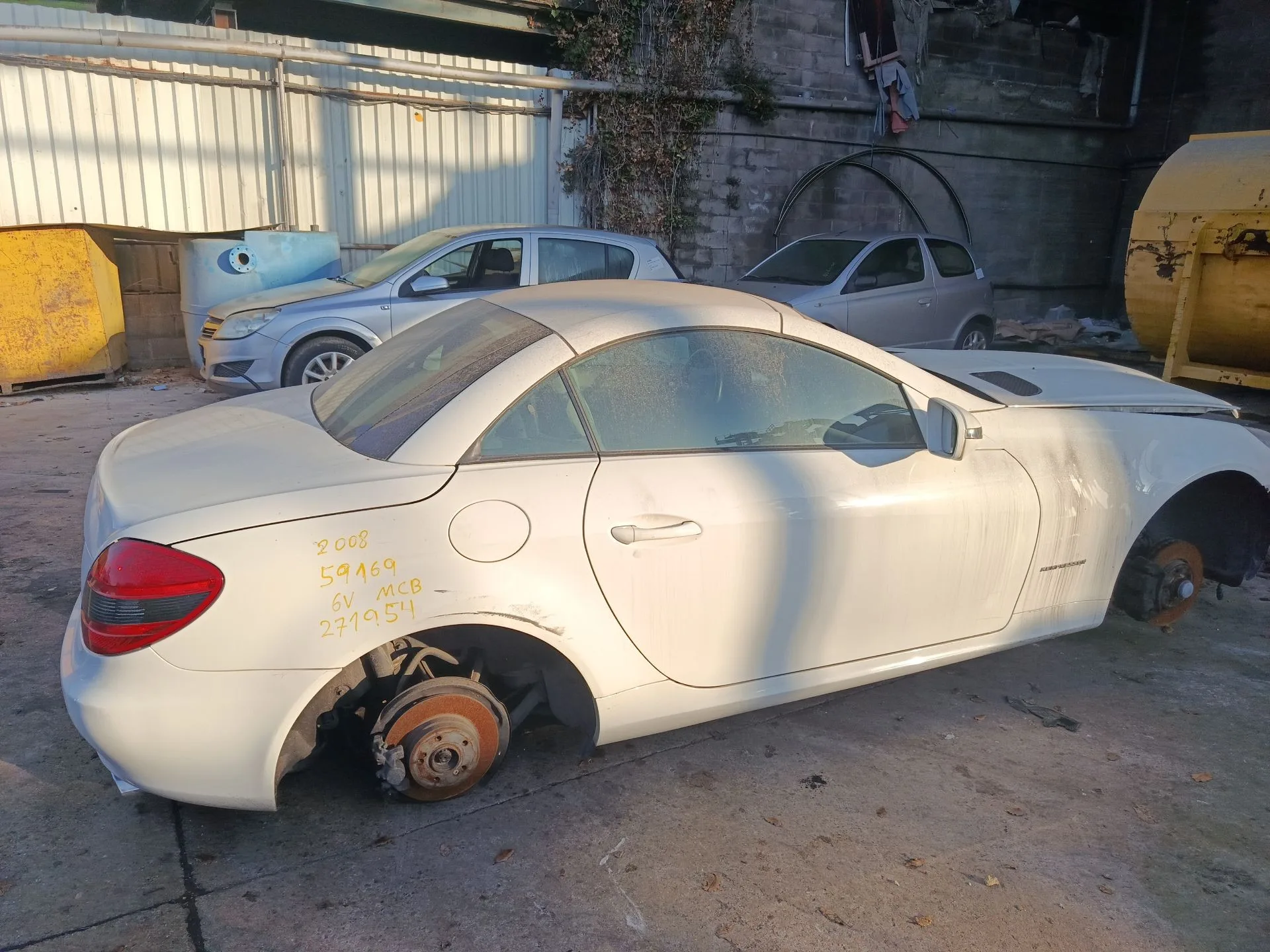 Tirante Trasero Derecho para Mercedes-Benz Slk (R171)