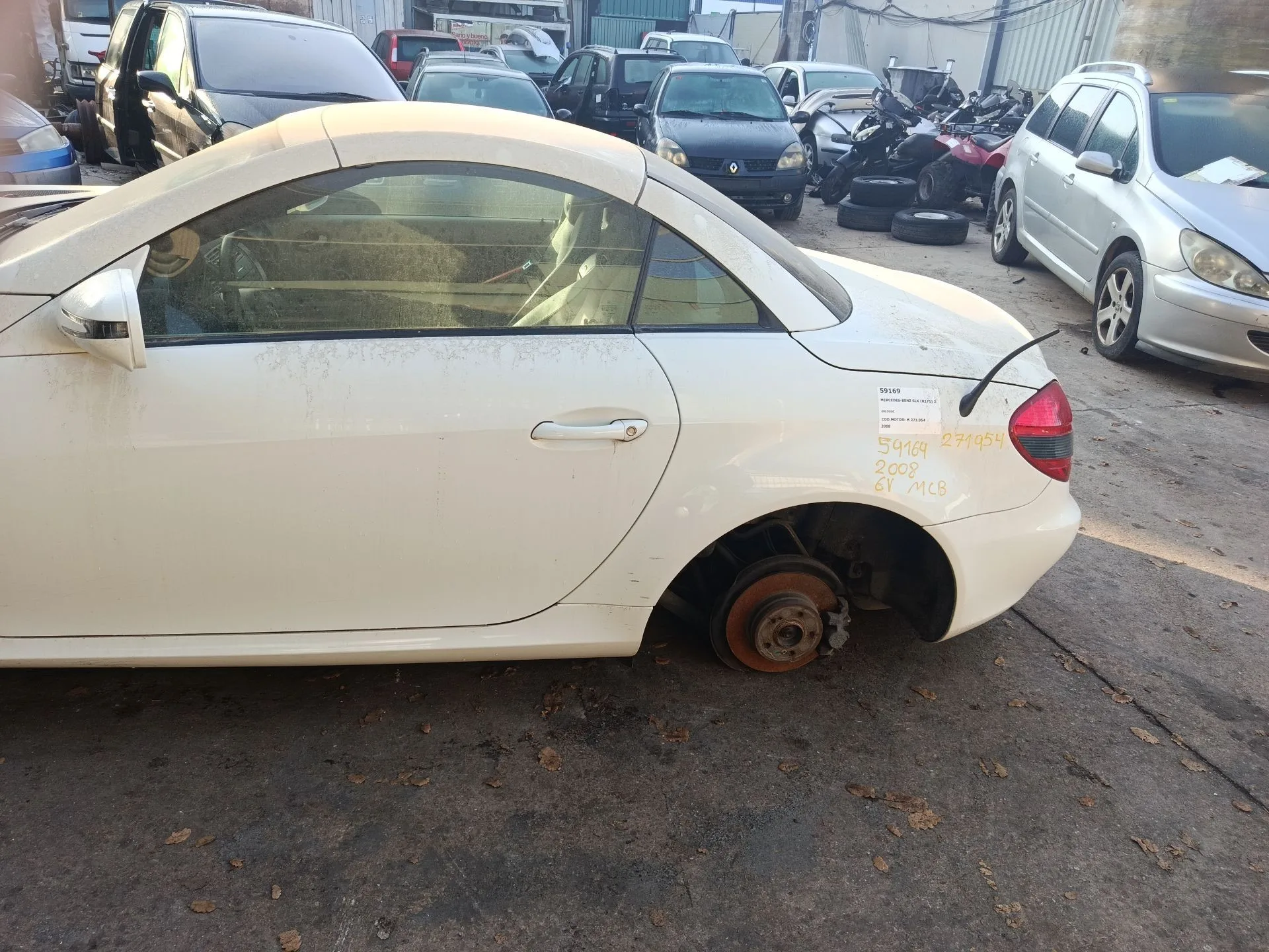 Tirante Trasero Izquierdo para Mercedes-Benz Slk (R171)
