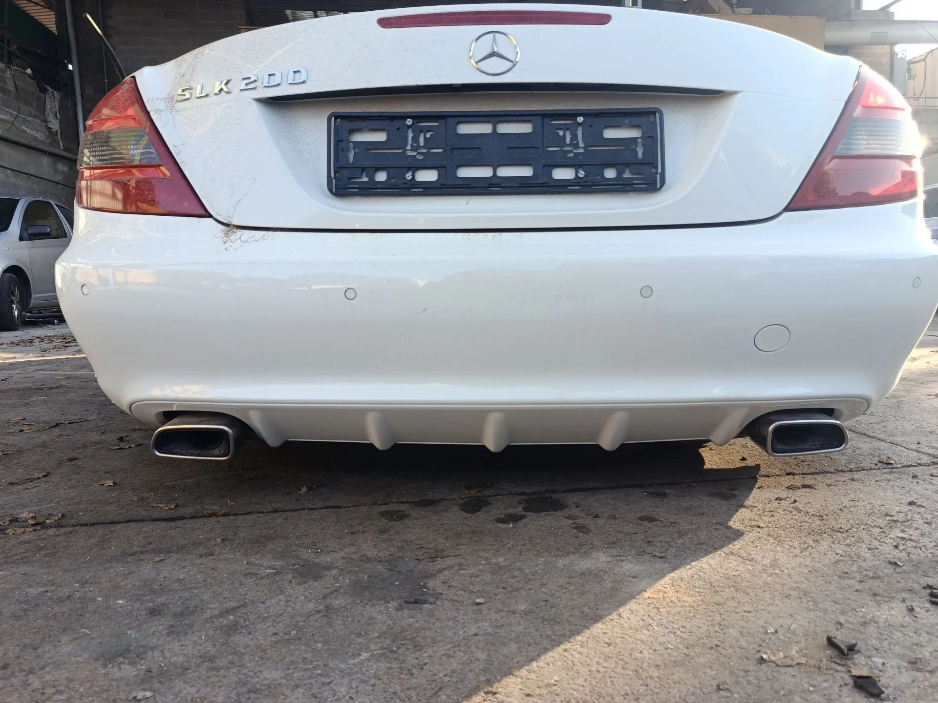 Tubo Escape Trasero para Mercedes-Benz Slk (R171)