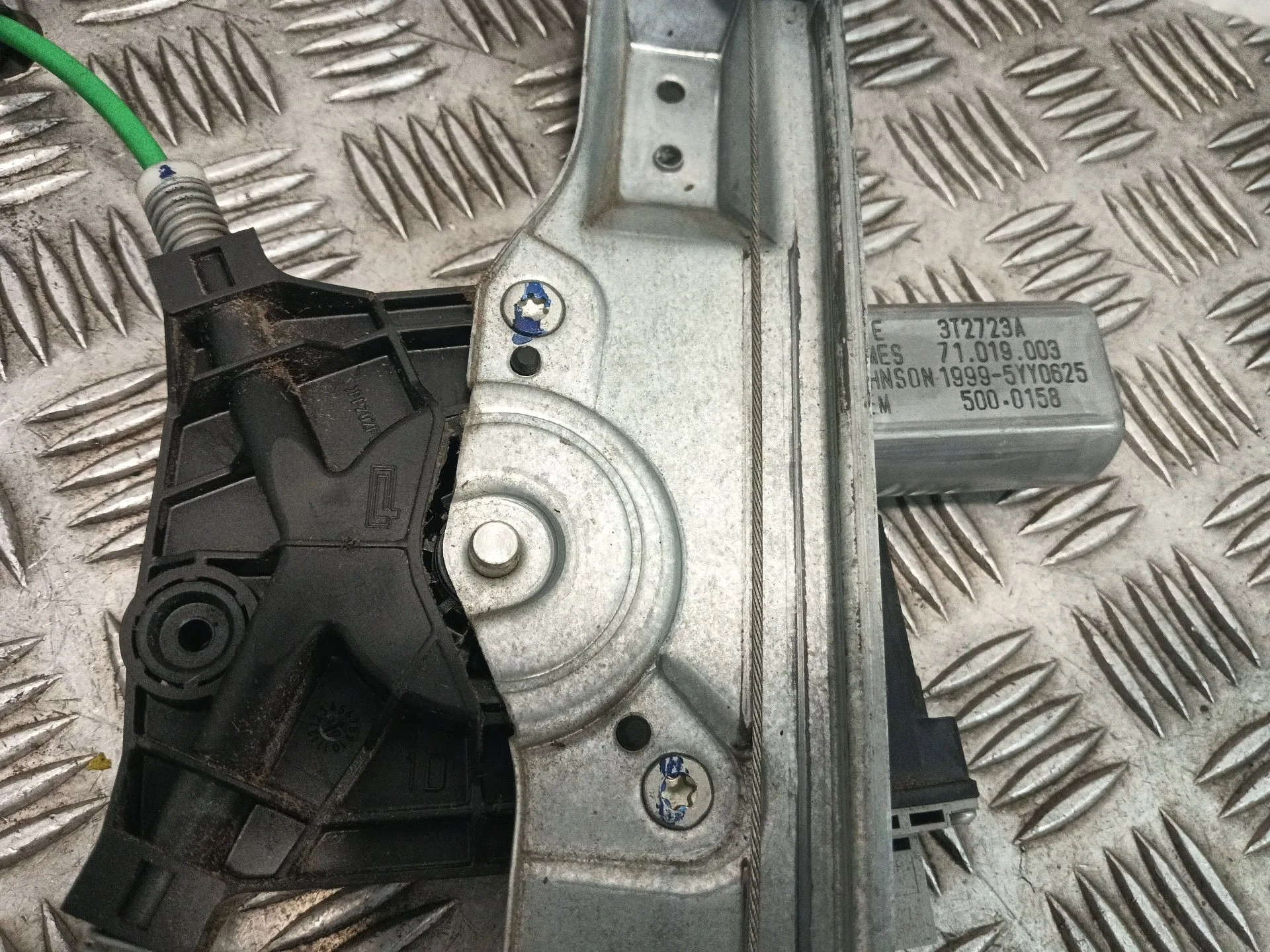 Elevalunas Delantero Derecho para Opel Corsa E Furgoneta/Hatchback (X15)