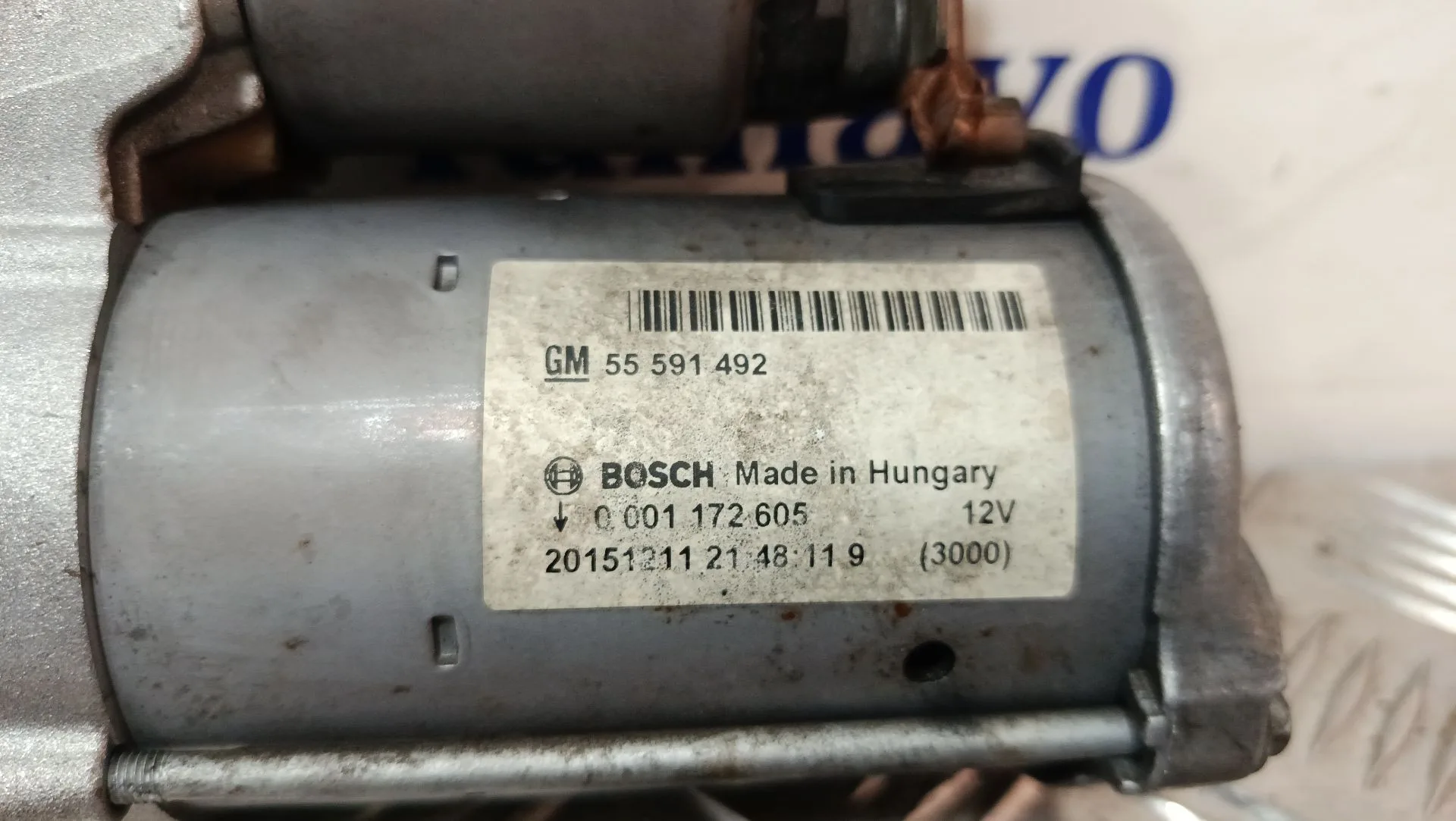 Motor Arranque para Opel Corsa E Furgoneta/Hatchback (X15)