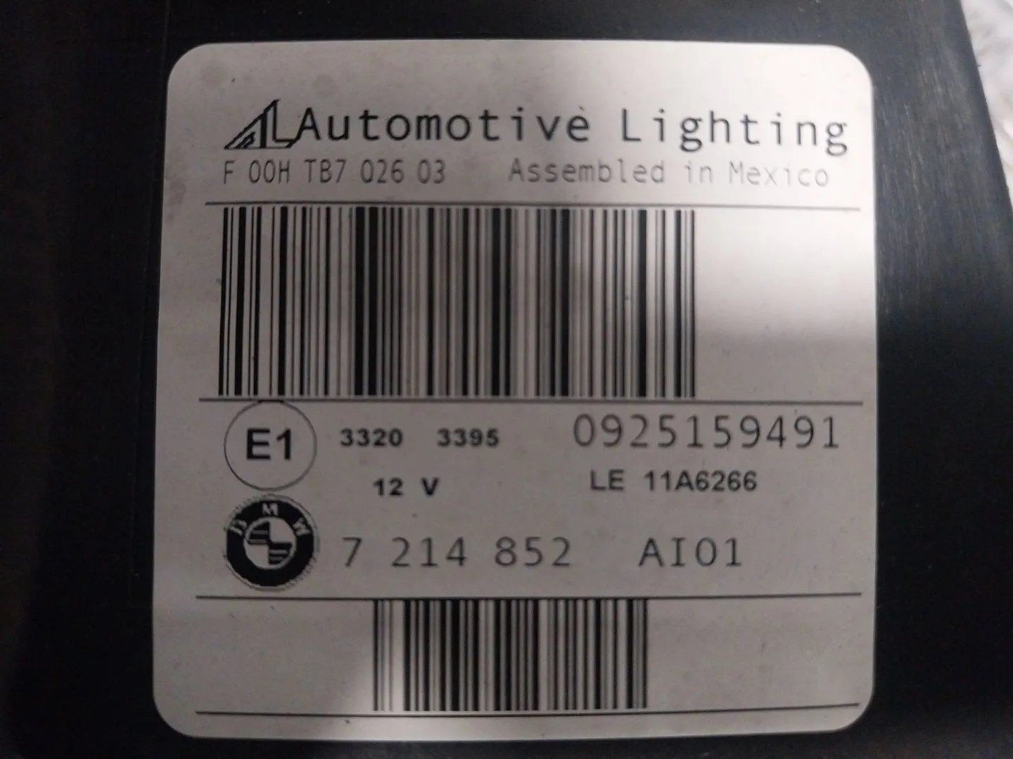 Faro Derecho para Bmw X6 (F16, F86)