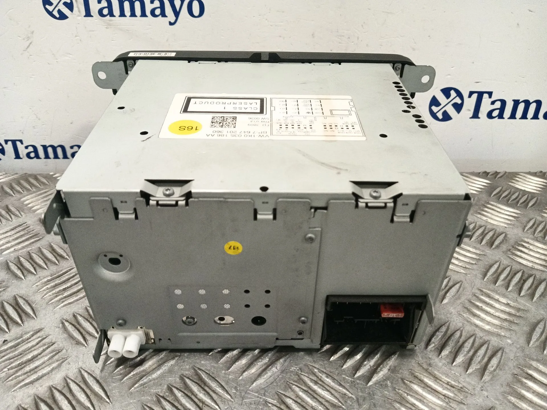 Sistema Audio / Radio Cd para Volkswagen Golf Vi (5K1)