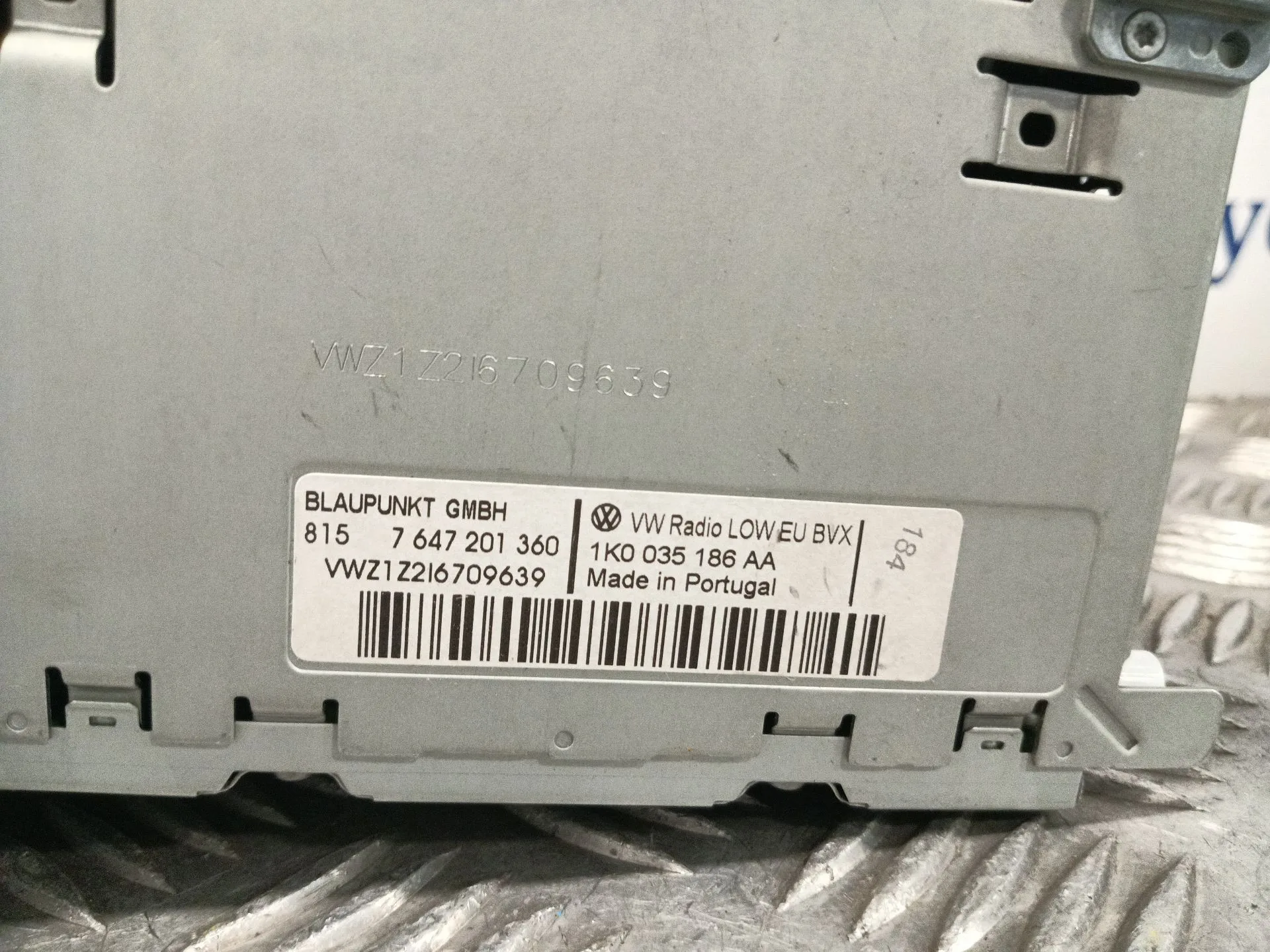 Sistema Audio / Radio Cd para Volkswagen Golf Vi (5K1)