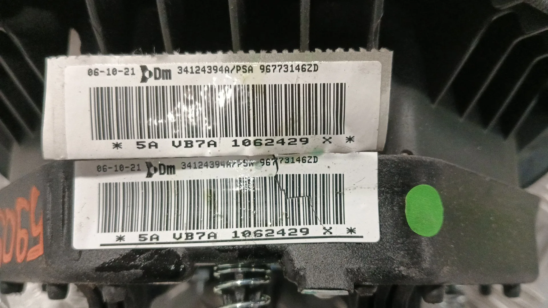 Airbag Delantero Izquierdo para Citroën Berlingo