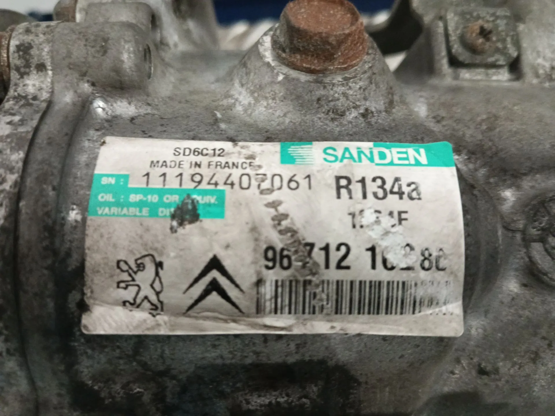 Compresor Aire Acondicionado para Peugeot 308 I (4A_, 4C_)