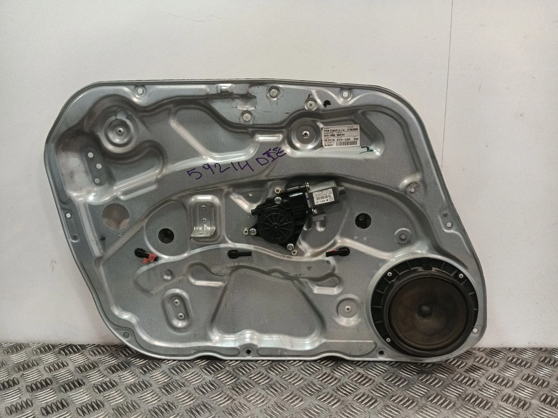 Elevalunas Delantero Izquierdo para Hyundai I30 (Fd)