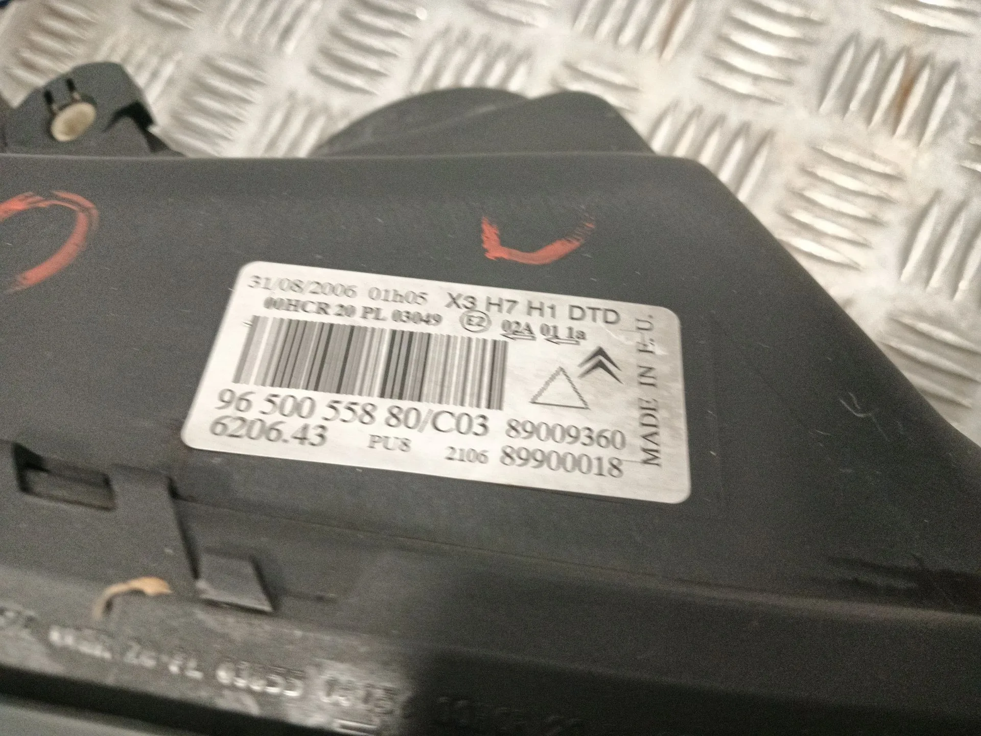 Faro Derecho para Citroën C5 Ii (Rc_)