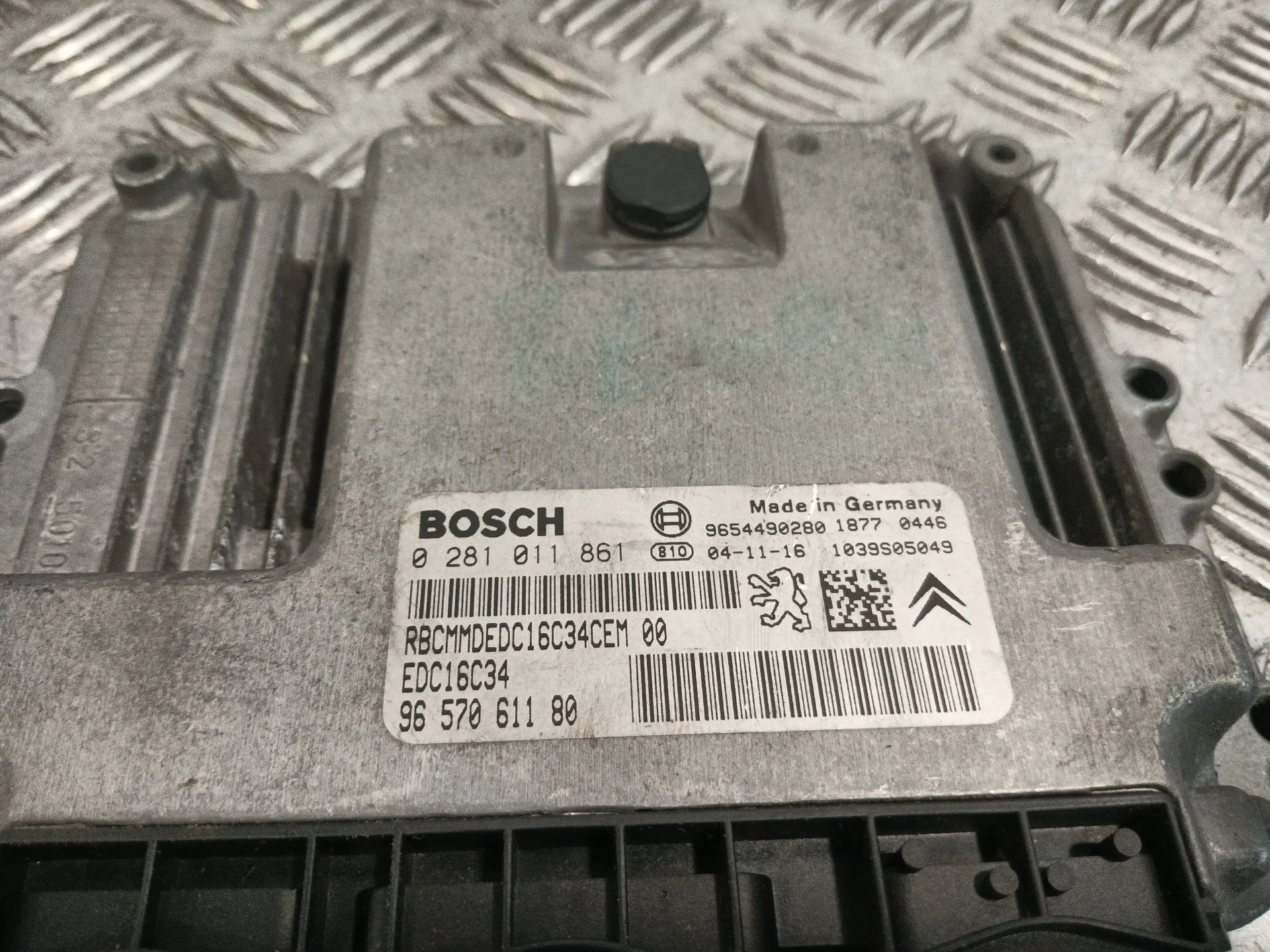 Centralita Motor Uce para Citroën C2