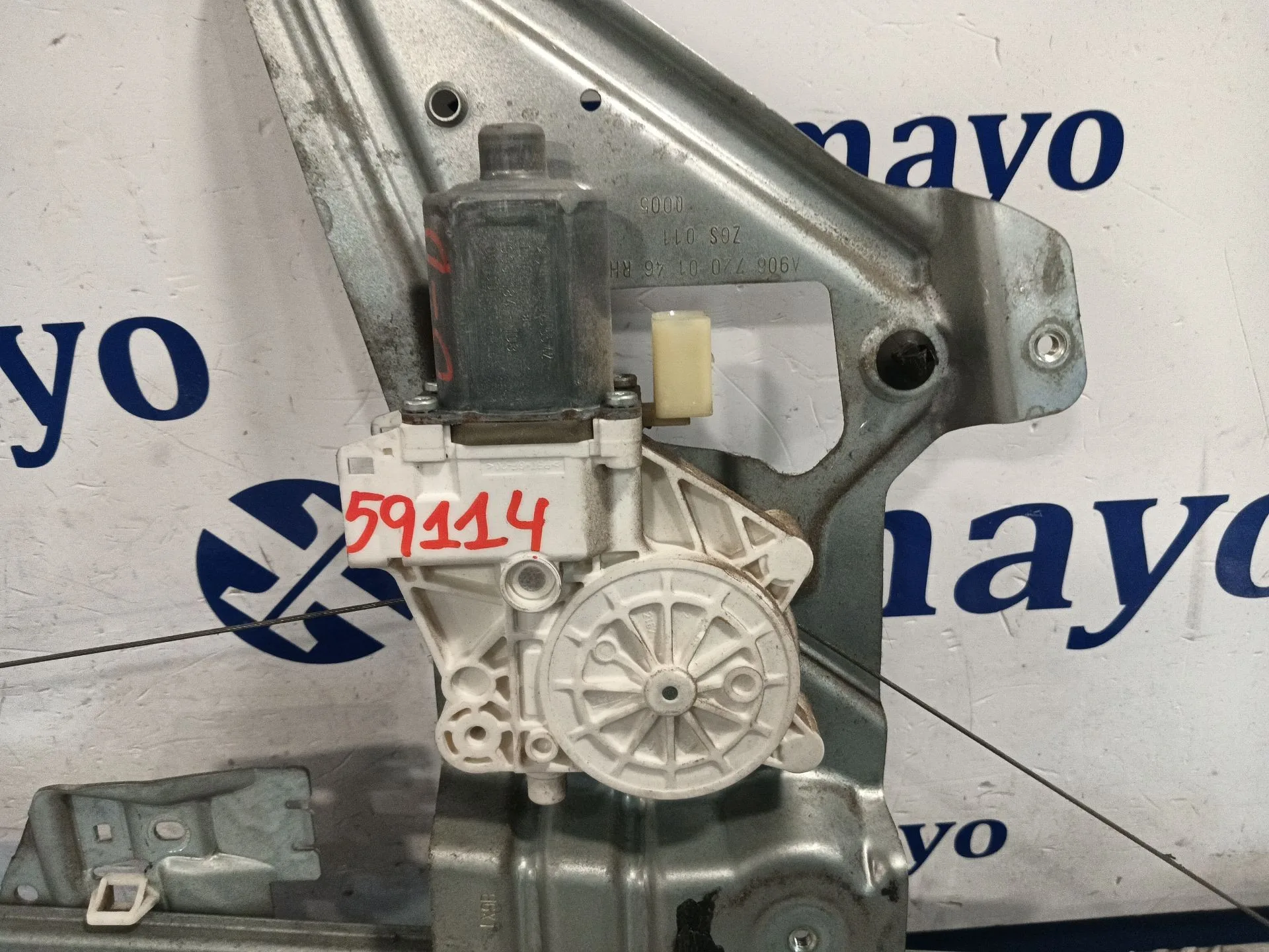 Elevalunas Delantero Derecho para Mercedes-Benz Sprinter 5-T Caja/Chasis (B906)