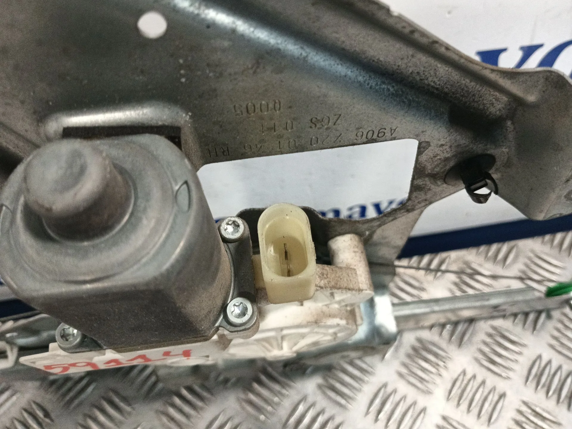 Elevalunas Delantero Derecho para Mercedes-Benz Sprinter 5-T Caja/Chasis (B906)