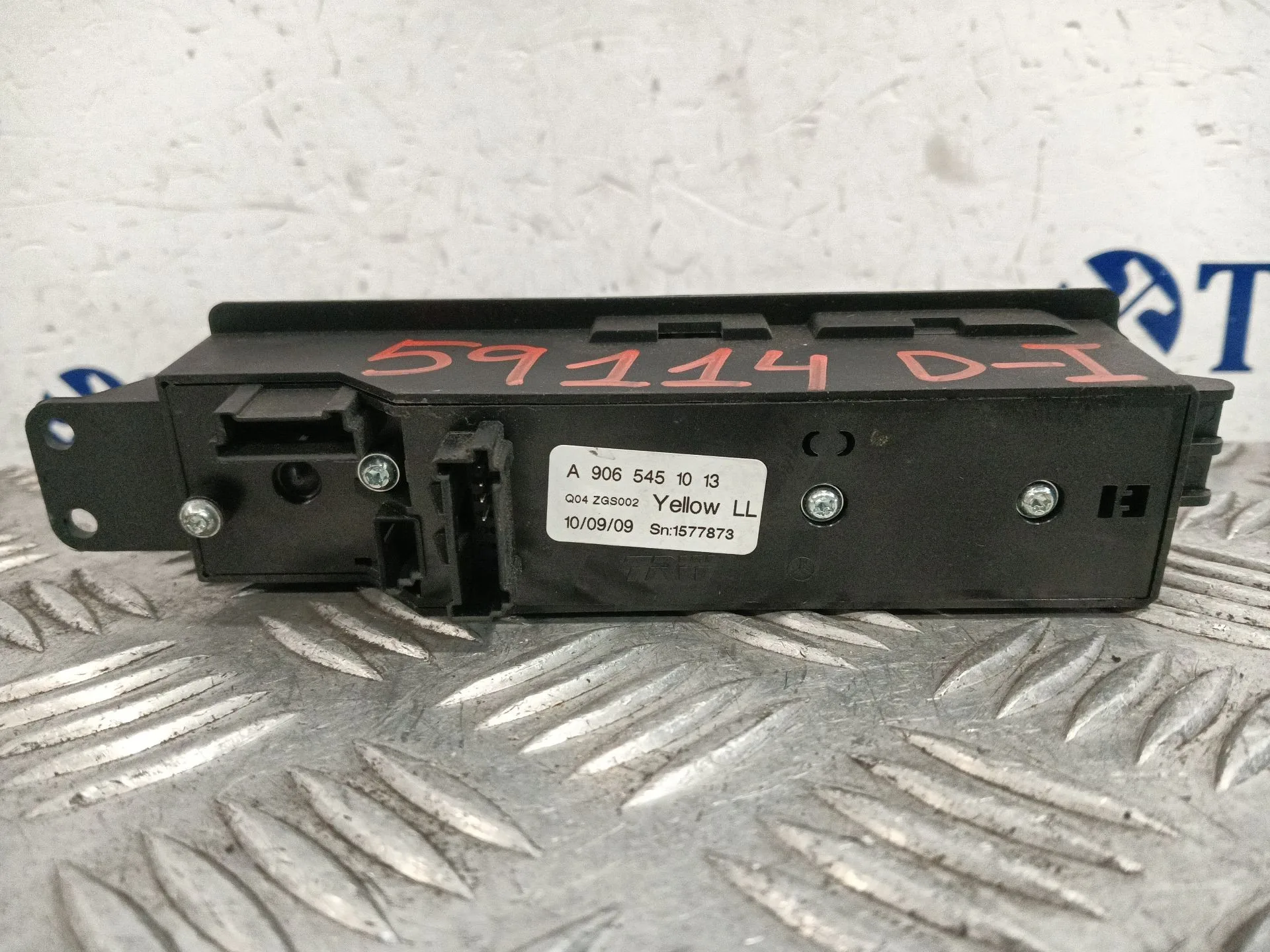 Mando Elevalunas Delantero Izquierdo para Mercedes-Benz Sprinter 5-T Caja/Chasis (B906)