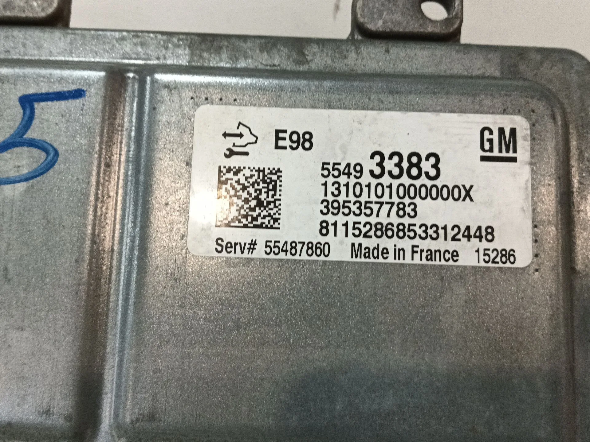 Centralita Motor Uce para Opel Corsa E Furgoneta/Hatchback (X15)