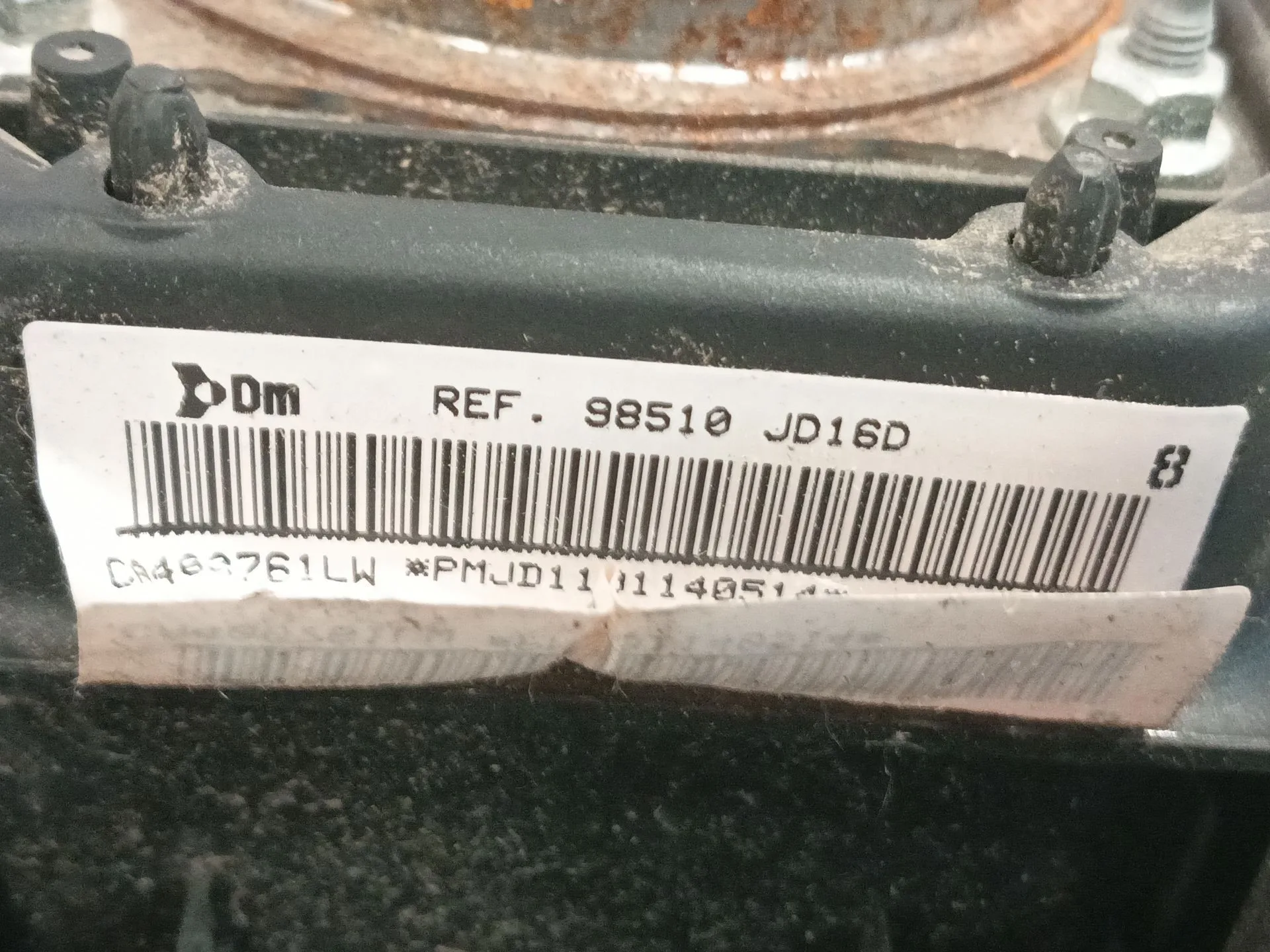 Airbag Delantero Izquierdo para Nissan Qashqai (J10)