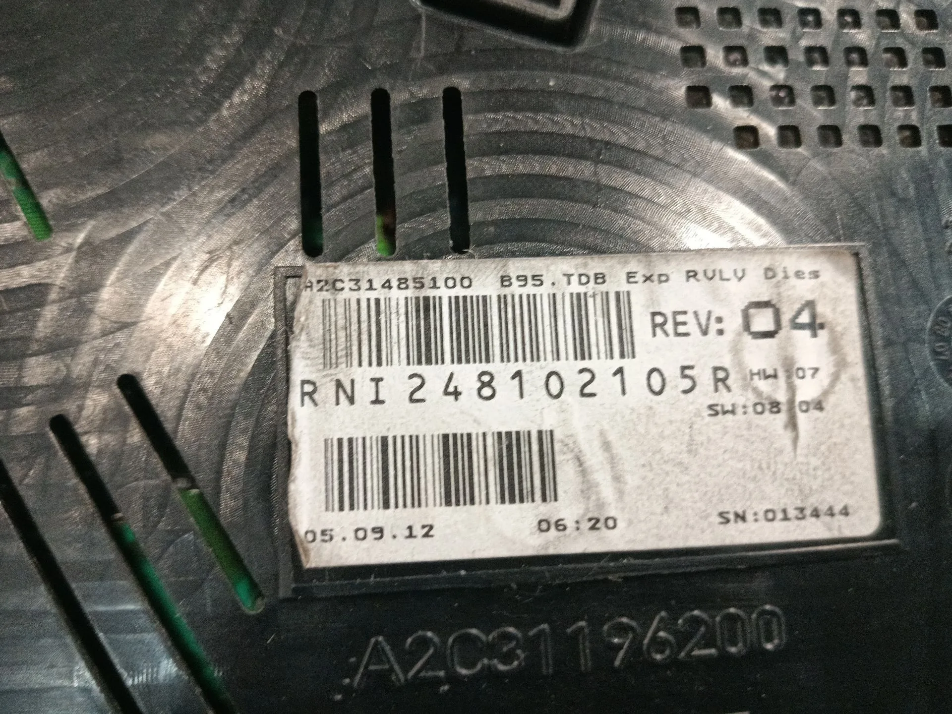Cuadro Instrumentos para Renault Megane Iii Berlina 5 P