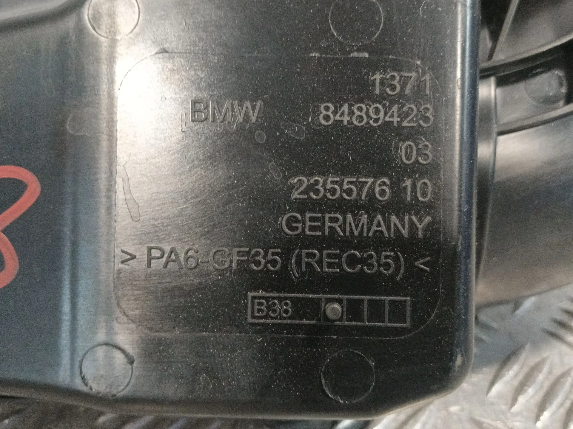 Colector Admision para Bmw 2 Active Tourer (U06)