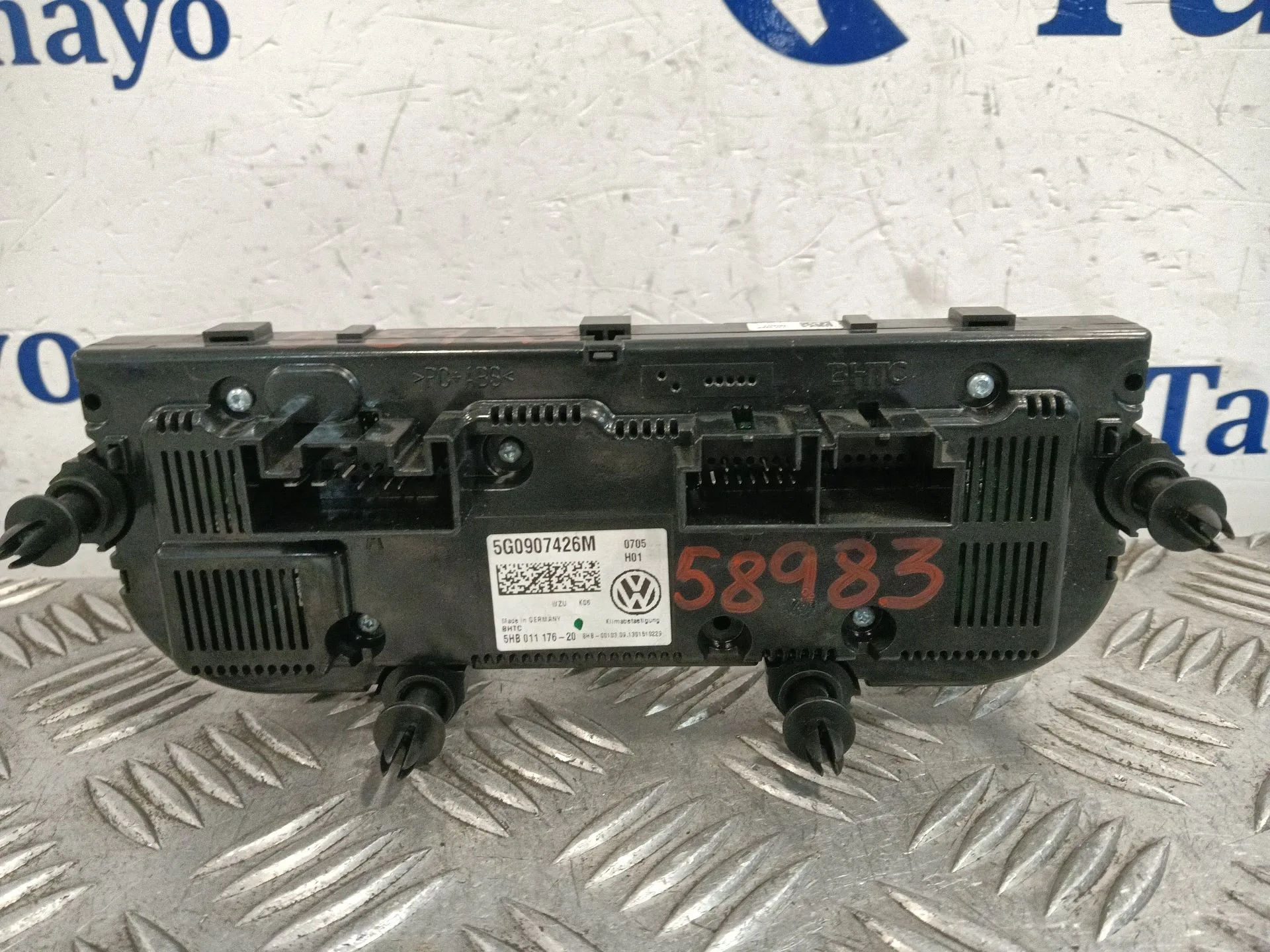 Mando Climatizador para Volkswagen Golf Vii Lim.