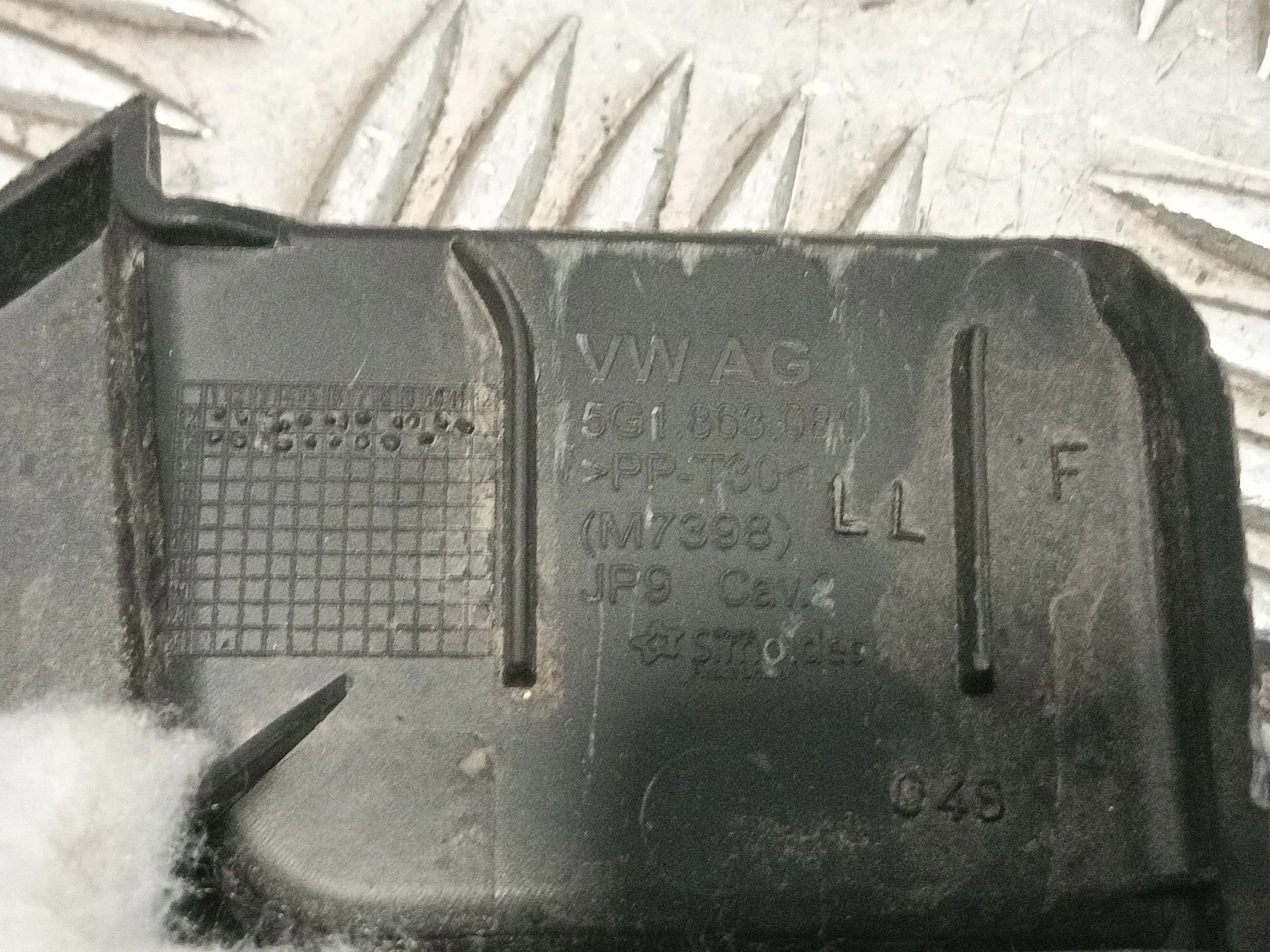 Moldura para Volkswagen Golf Vii Lim.