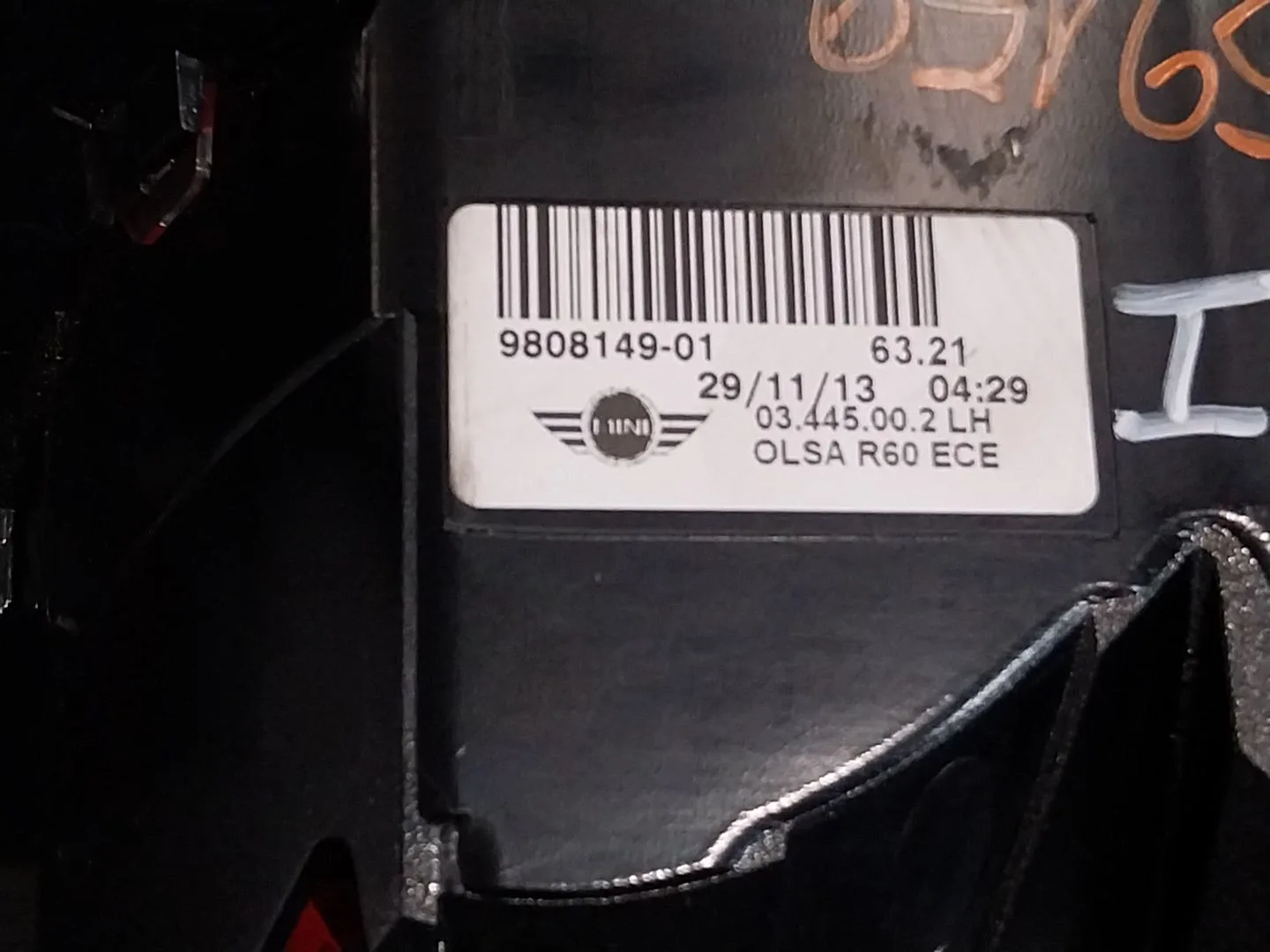 Piloto Trasero Izquierdo para Mini Mini Countryman (R60)